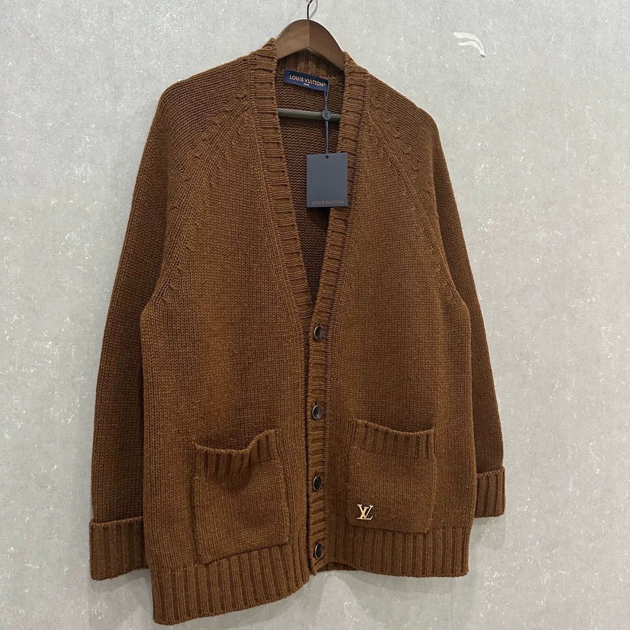 Louis Vuitton Louis Vuitton Wool Retro Knit Cardigan Size US L / EU 52-54 / 3 - 4 Thumbnail