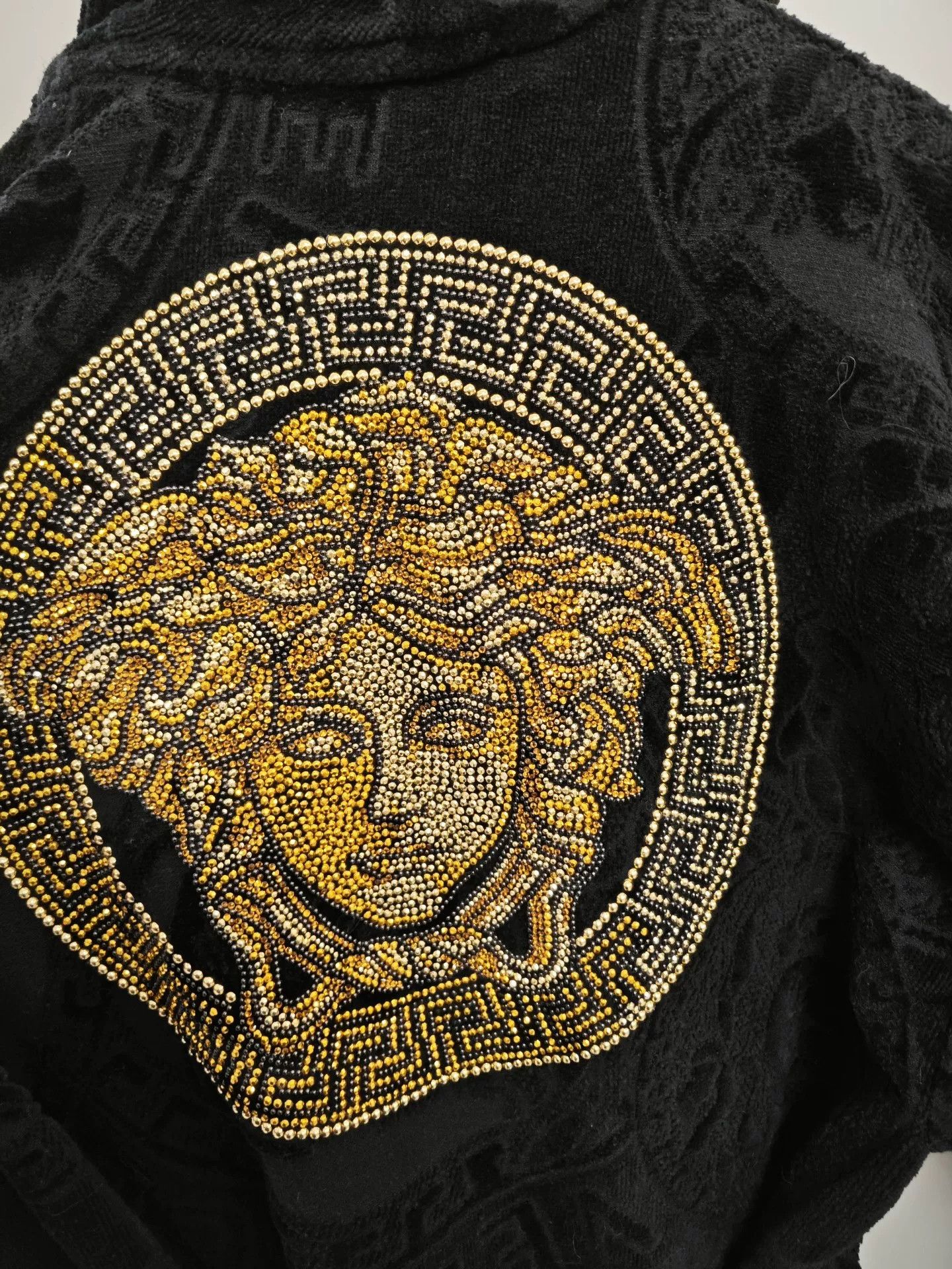 Versace Versace Printed Belted Mid-Length Robe Size US M / EU 48-50 / 2 - 3 Thumbnail
