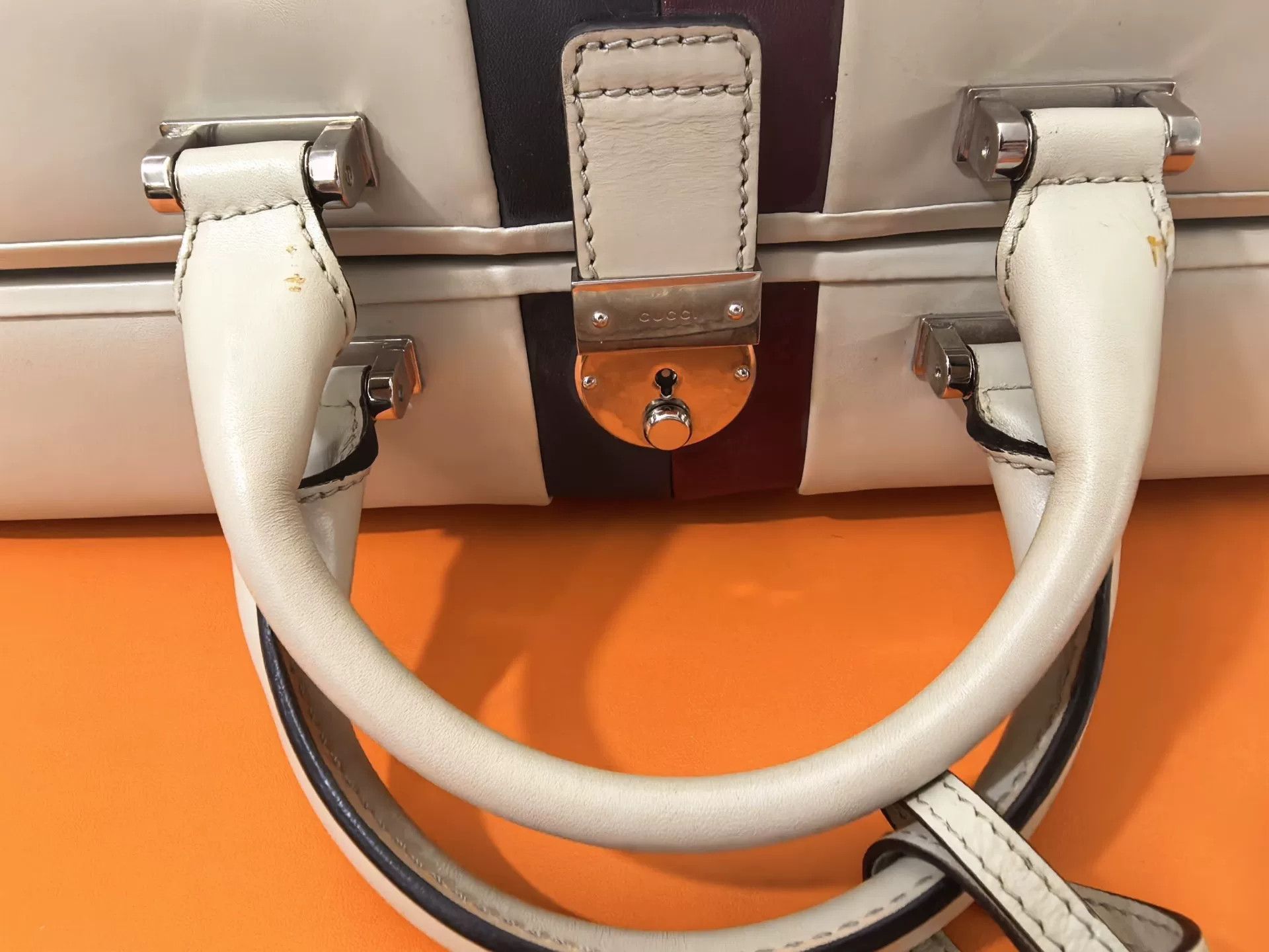 Gucci Gucci Vintage Hard Shell Travel Suitcase Size ONE SIZE - 5 Thumbnail