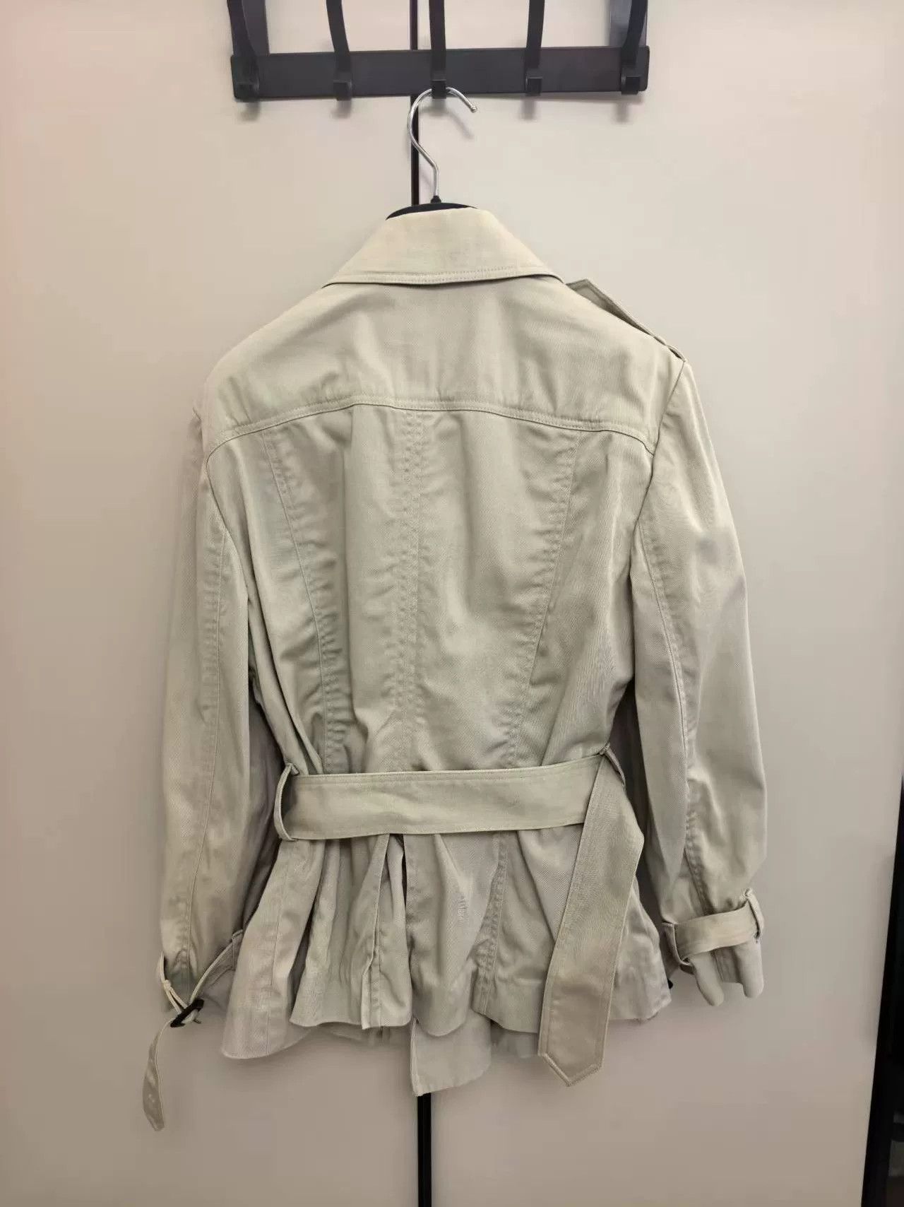 Burberry Burberry Women's Khaki Trench Coat Size S / US 4 / IT 40 - 2 Thumbnail