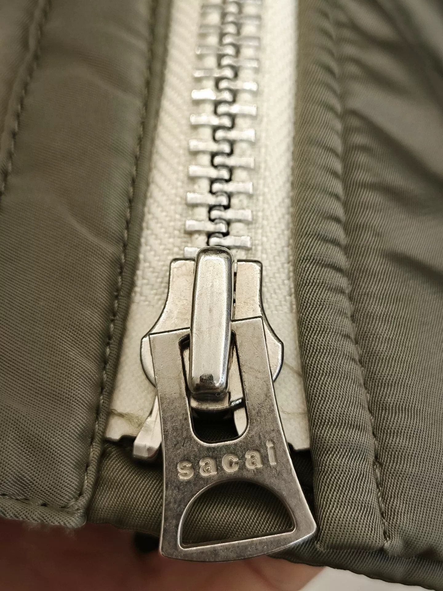 Sacai Sacai Spliced Zip Hooded Pilot Jacket Size US M / EU 48-50 / 2 - 4 Thumbnail
