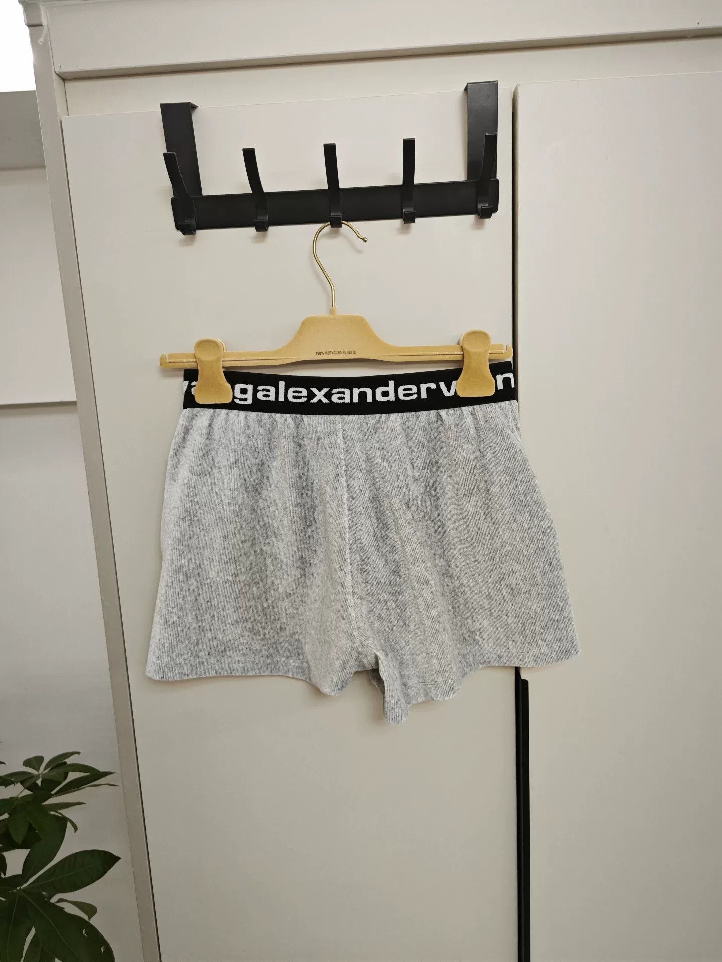 Alexander Wang Alexander Wang Gray XXS Shorts Size 22" - 2 Thumbnail