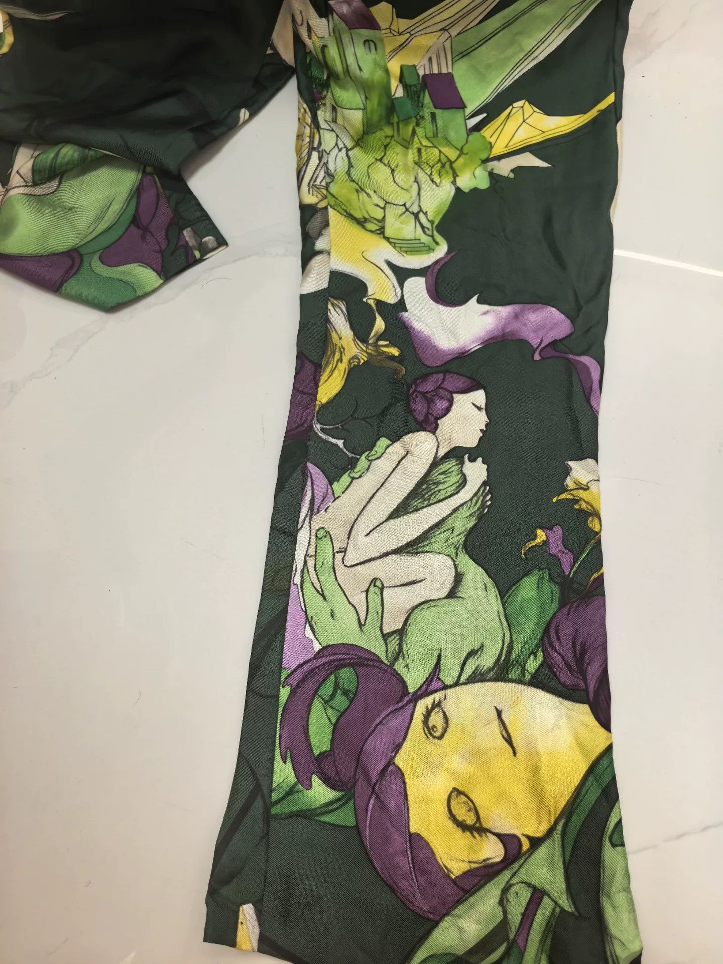 Prada Prada Runway Museum Collection Silk Trousers 40 Size 40" / US 18 - 4 Thumbnail