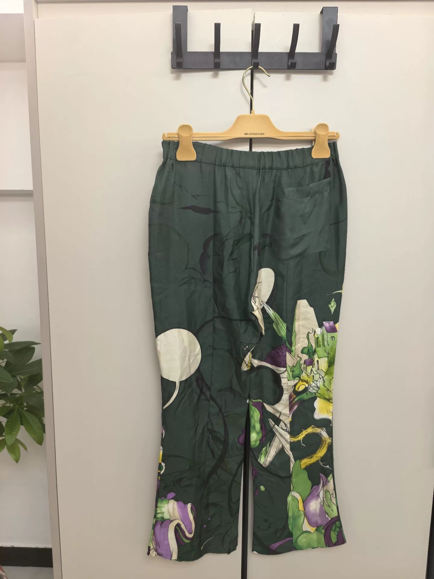 Prada Prada Runway Museum Collection Silk Trousers 40 Size 40" / US 18 - 2 Thumbnail