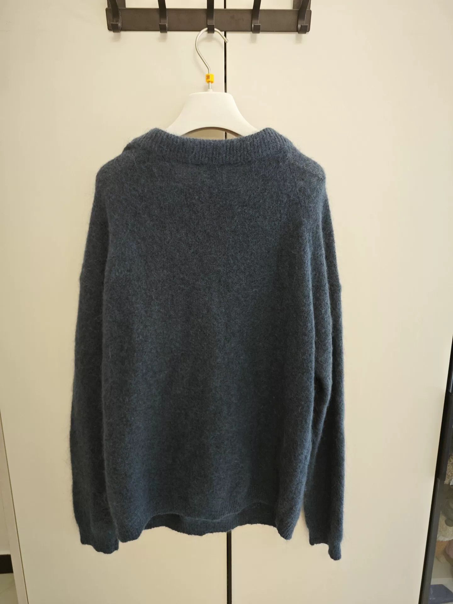 Acne Studios Acne Studios Navy Mohair Sweater Size XS / US 0-2 / IT 36-38 - 2 Thumbnail
