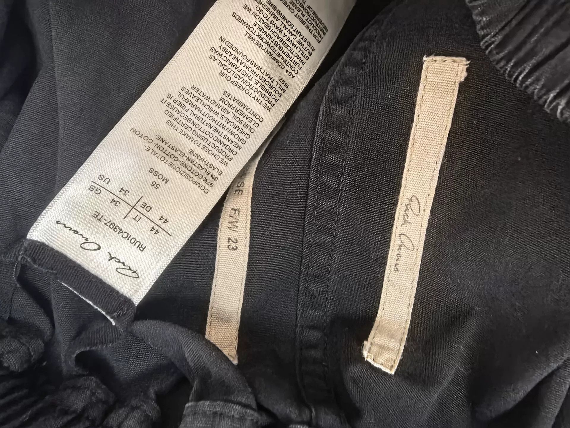Rick Owens RICK OWENS SS23 Men's Solid Shorts Size US 28 / EU 44 - 5 Thumbnail