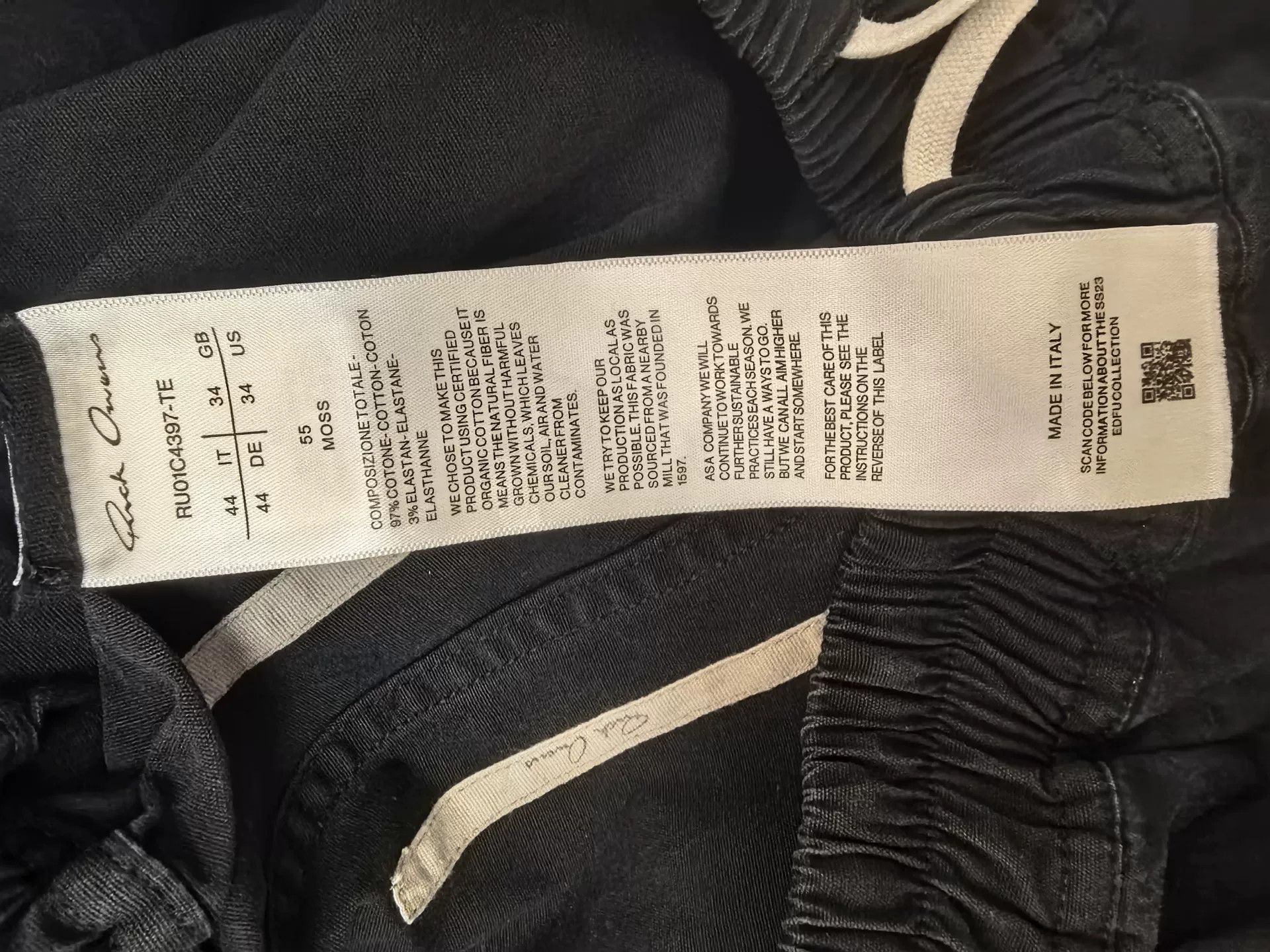 Rick Owens RICK OWENS SS23 Men's Solid Shorts Size US 28 / EU 44 - 6 Thumbnail