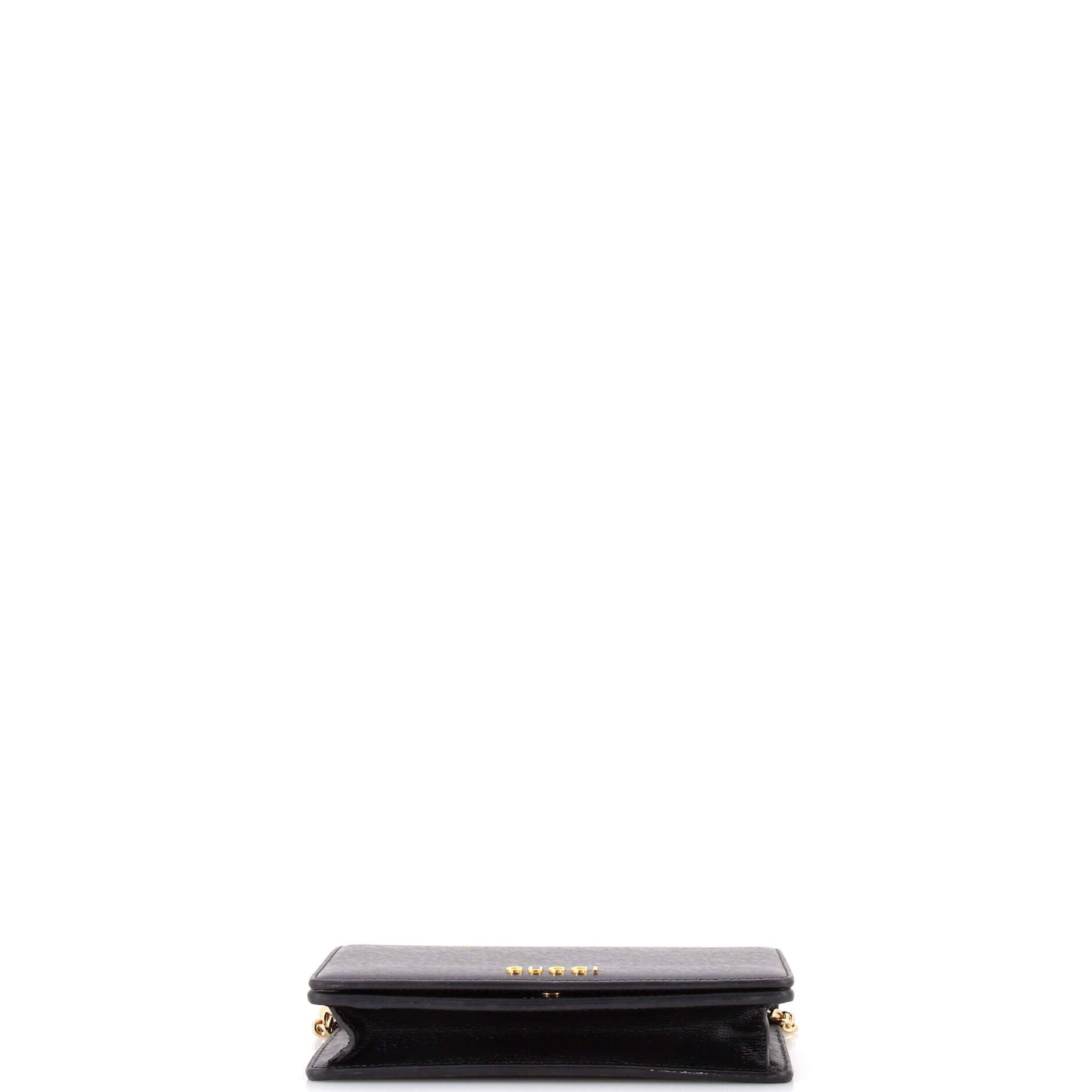 Petite GG Marmont Chain Wallet