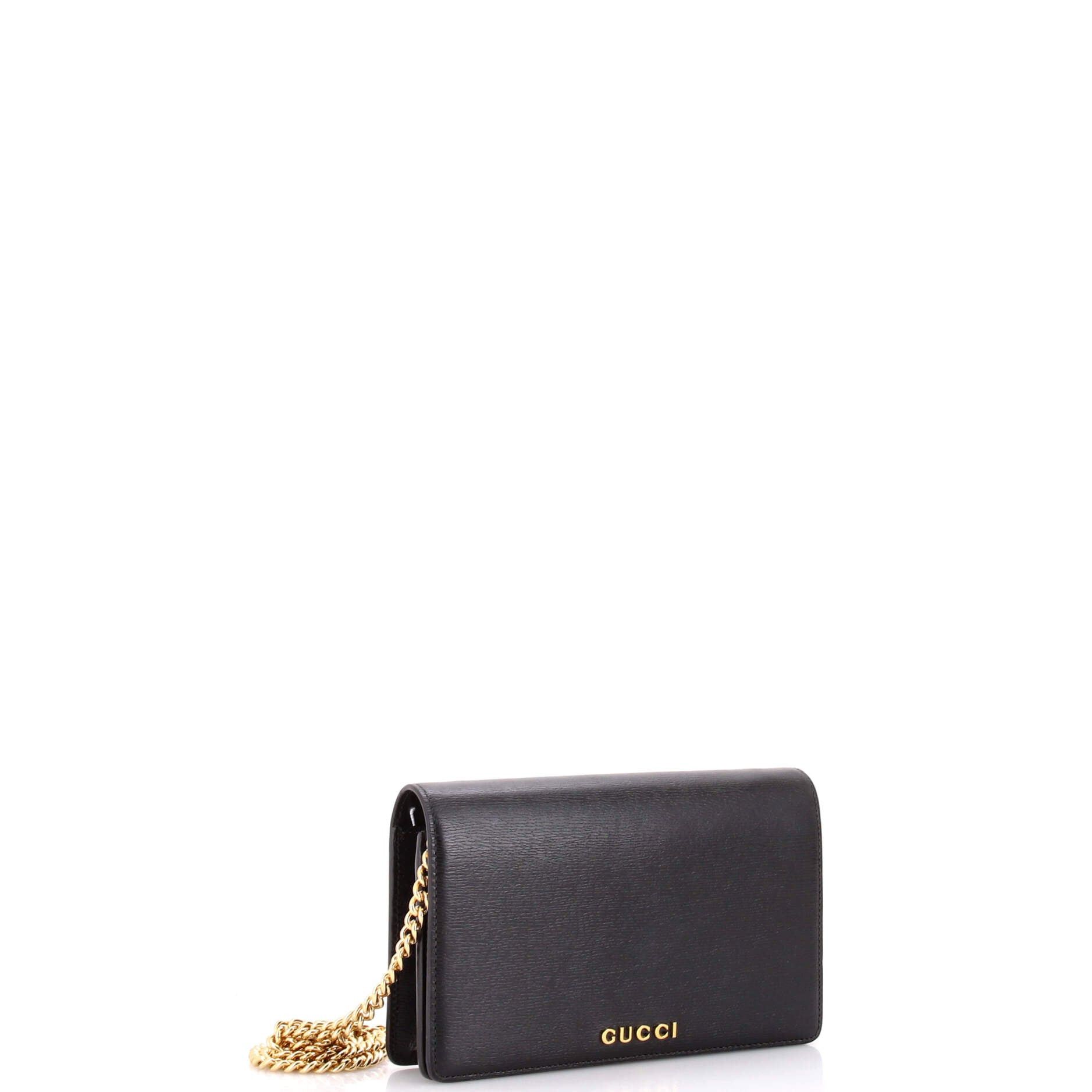 Petite GG Marmont Chain Wallet