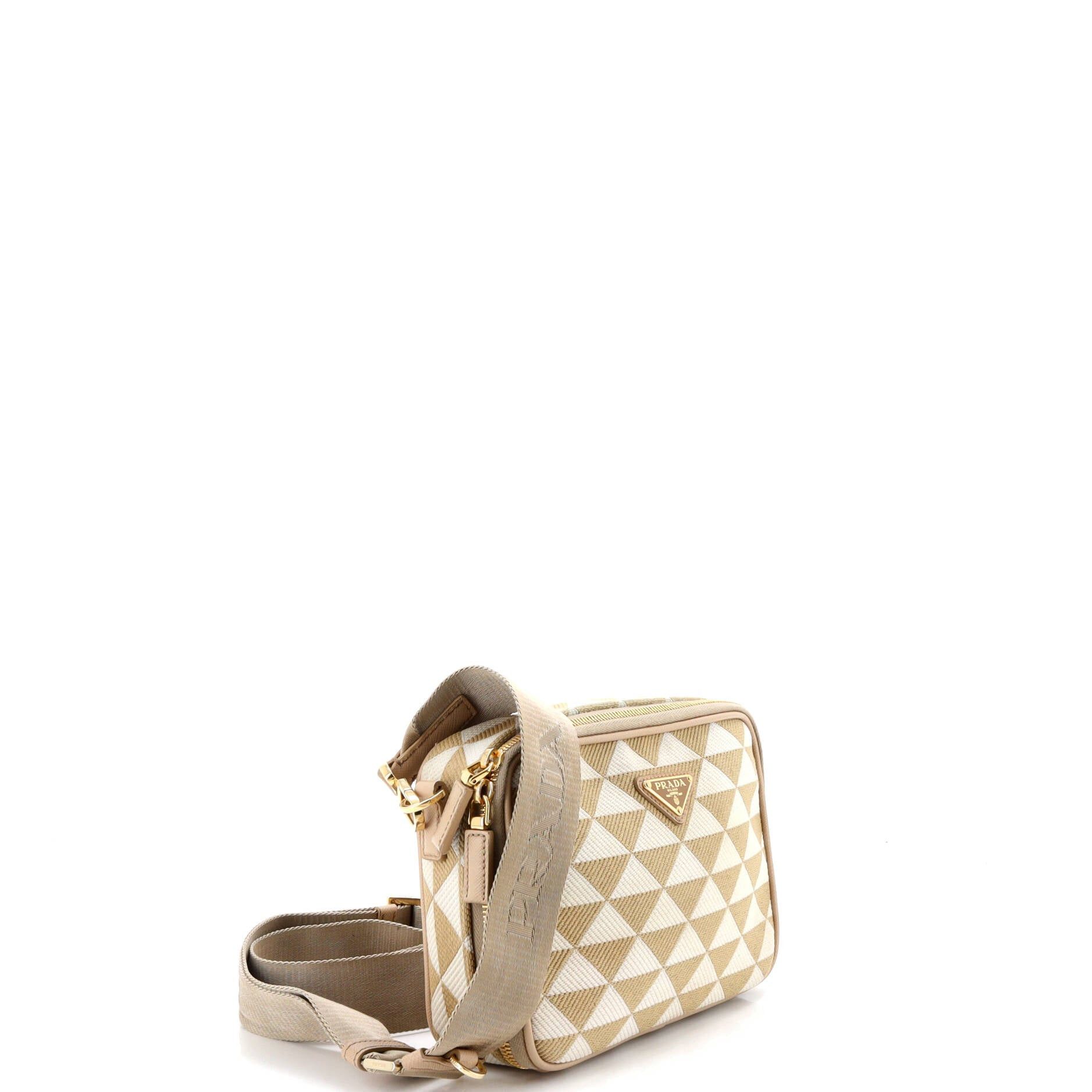 Prada Symbole Zip Around Shoulder Bag Size ONE SIZE - 2 Thumbnail