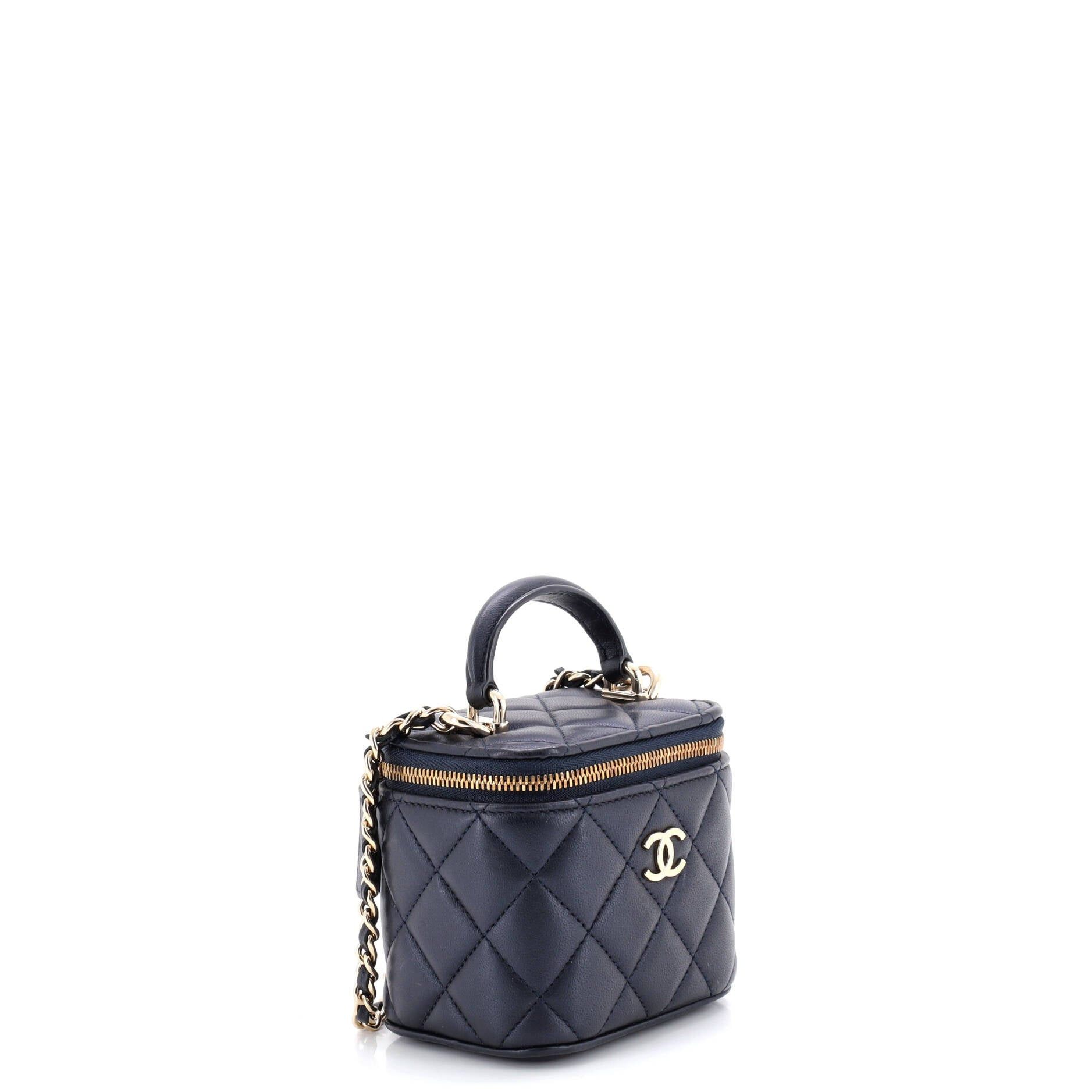 Chanel Classic Top Handle Vanity Case with Chain Size ONE SIZE - 2 Thumbnail