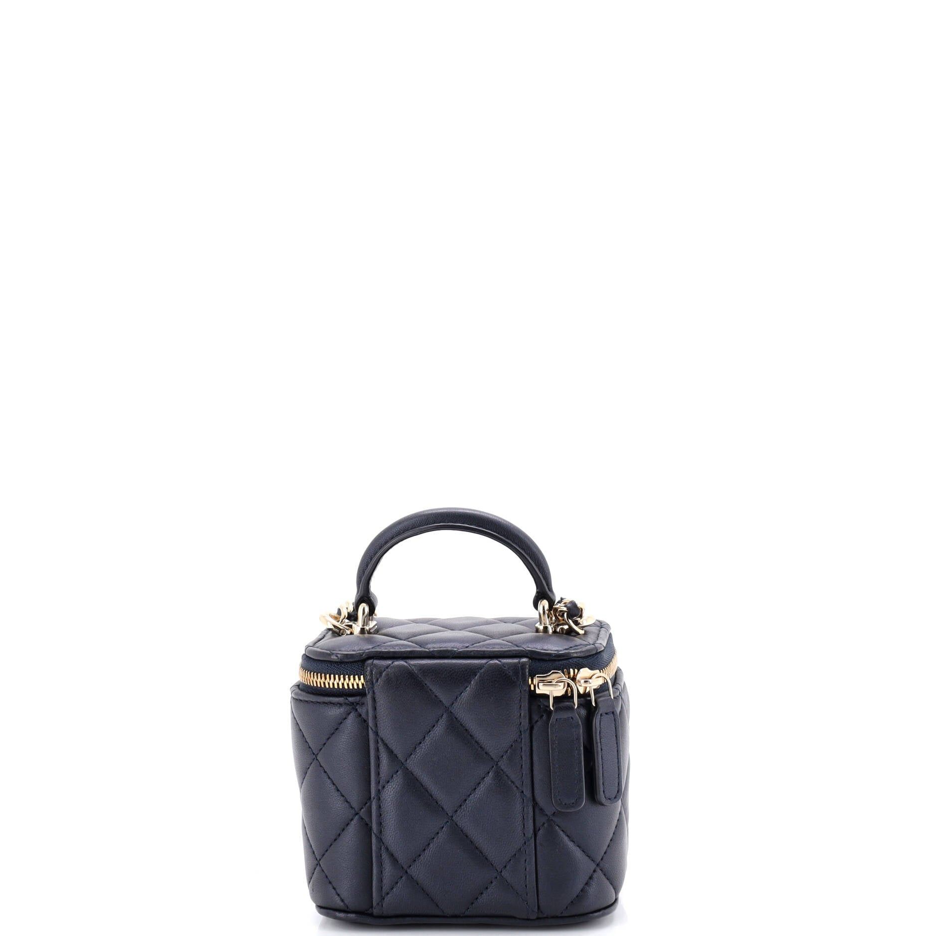 Chanel Classic Top Handle Vanity Case with Chain Size ONE SIZE - 3 Thumbnail