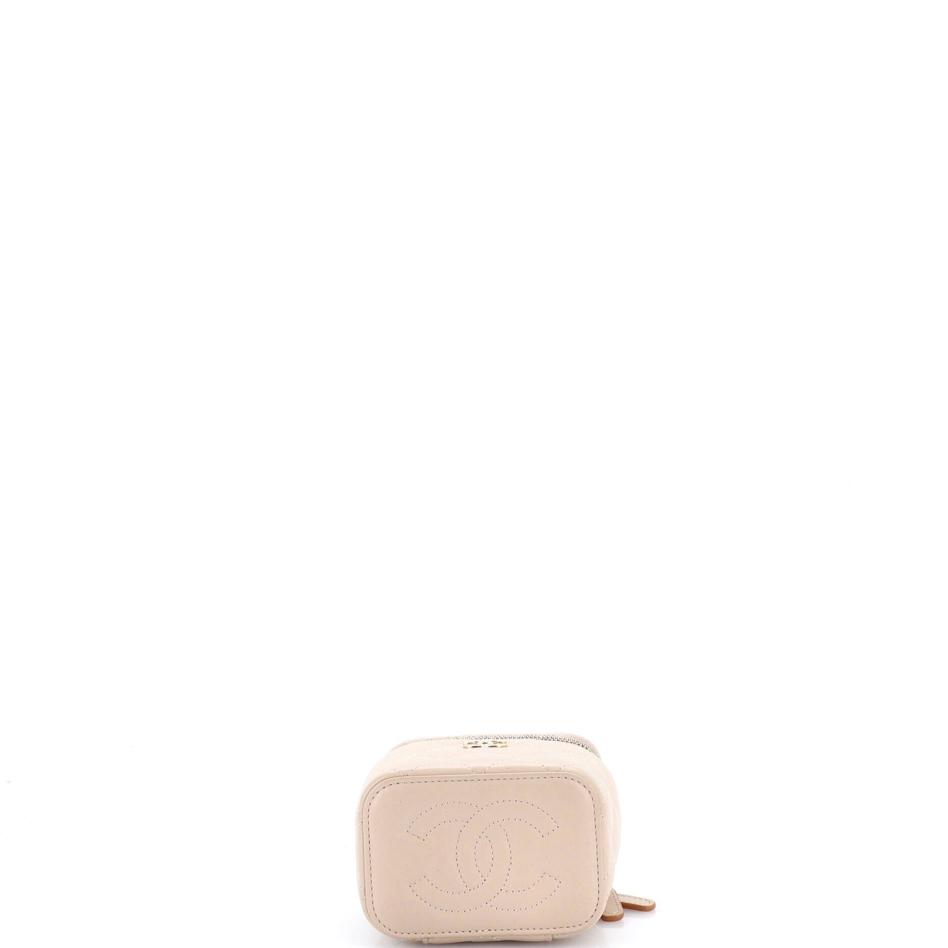 Chanel Classic Top Handle Vanity Case with Chain Size ONE SIZE - 4 Thumbnail