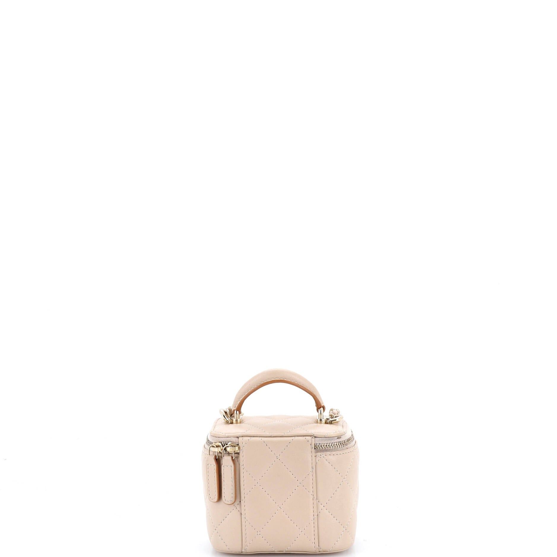 Chanel Classic Top Handle Vanity Case with Chain Size ONE SIZE - 3 Thumbnail