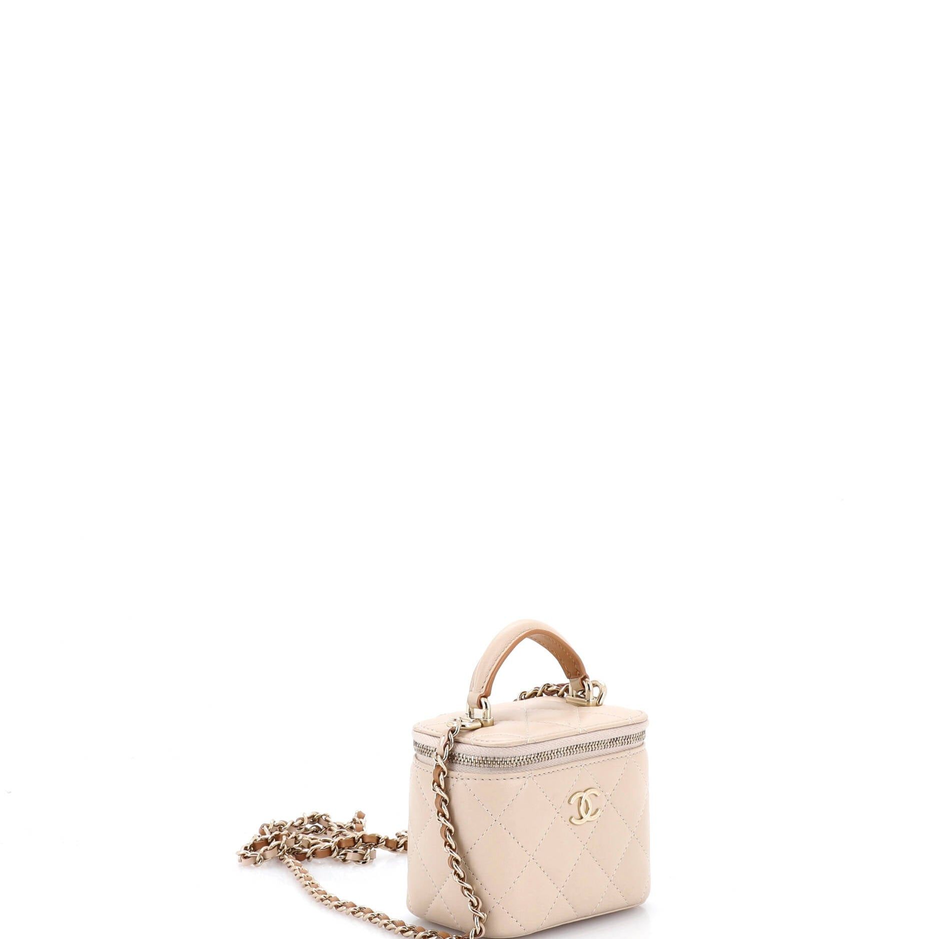 Chanel Classic Top Handle Vanity Case with Chain Size ONE SIZE - 2 Thumbnail