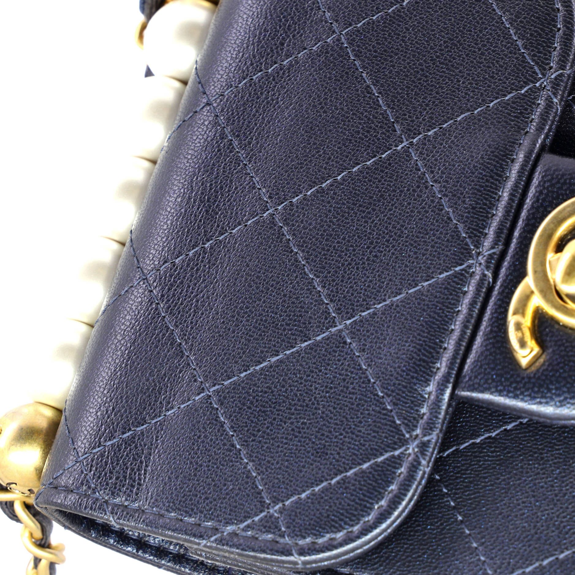 Chanel Chic Pearls Flap Clutch with Chain Size ONE SIZE - 8 Thumbnail