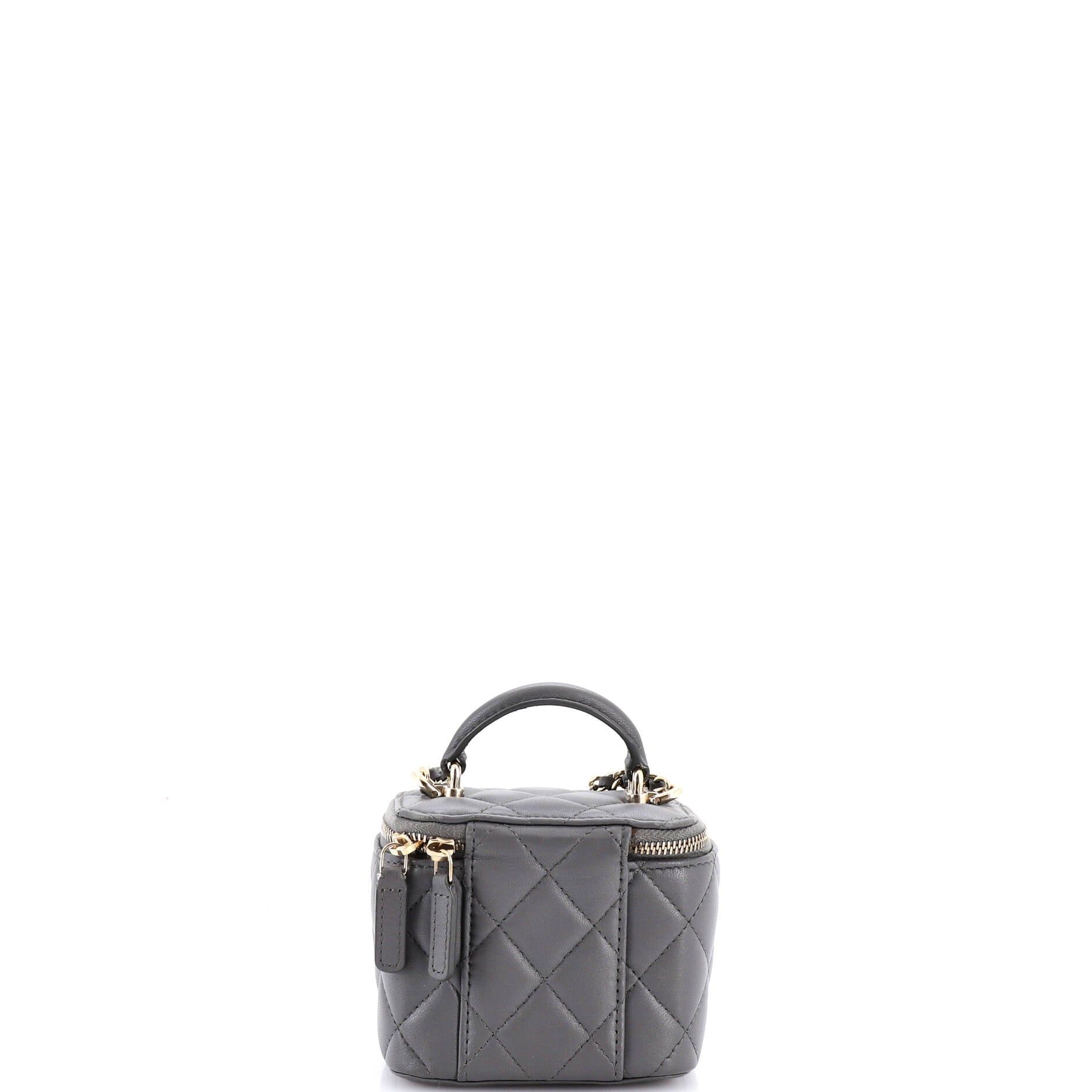 Chanel Classic Top Handle Vanity Case with Chain Size ONE SIZE - 3 Thumbnail