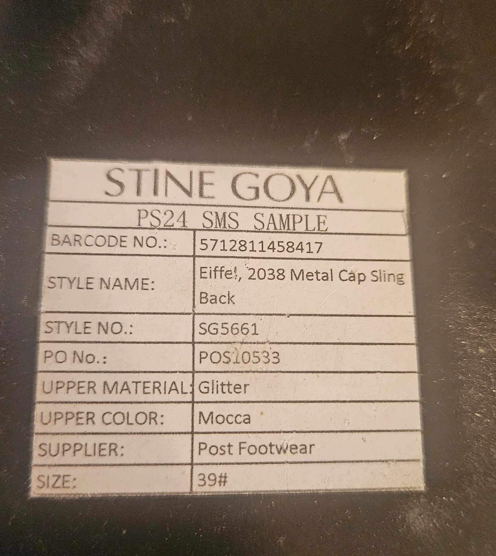 Stine Goya Stine Goya Eiffel Metal Cap Sling Back Heels Size US 9 / IT 39 - 2 Thumbnail