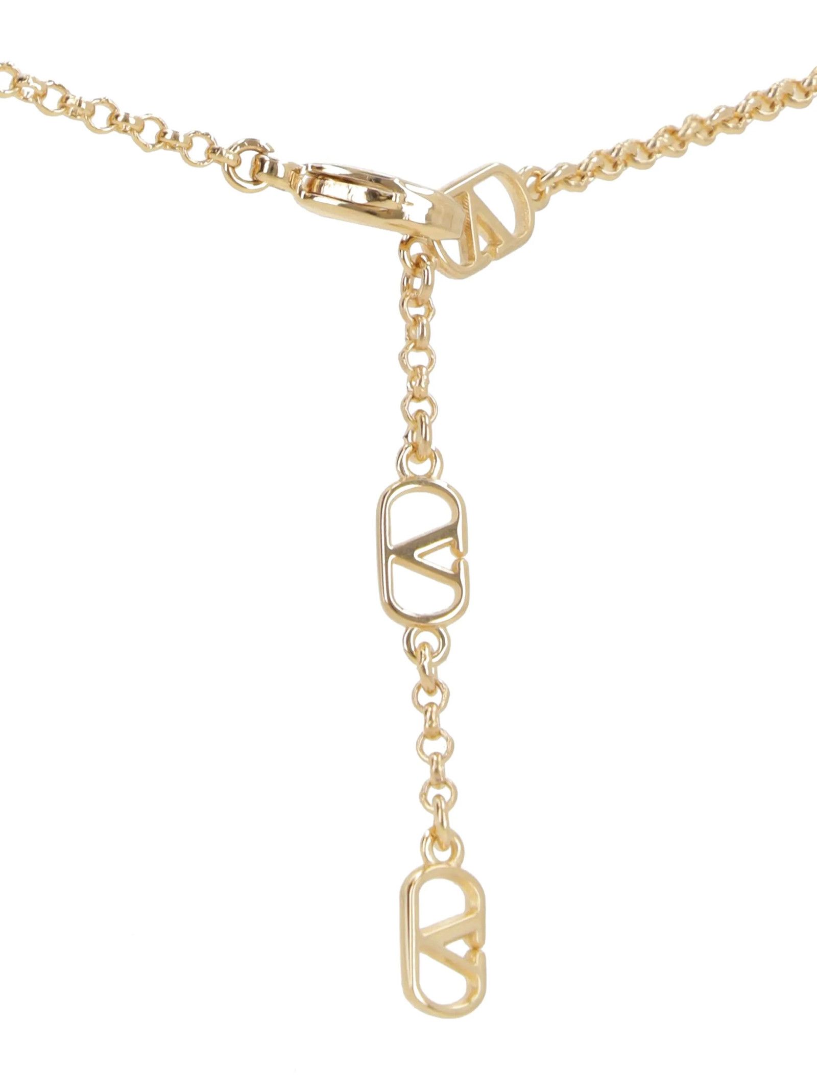 Valentino Valentino Garavani Vlogo Signature Necklace Size ONE SIZE - 3 Thumbnail