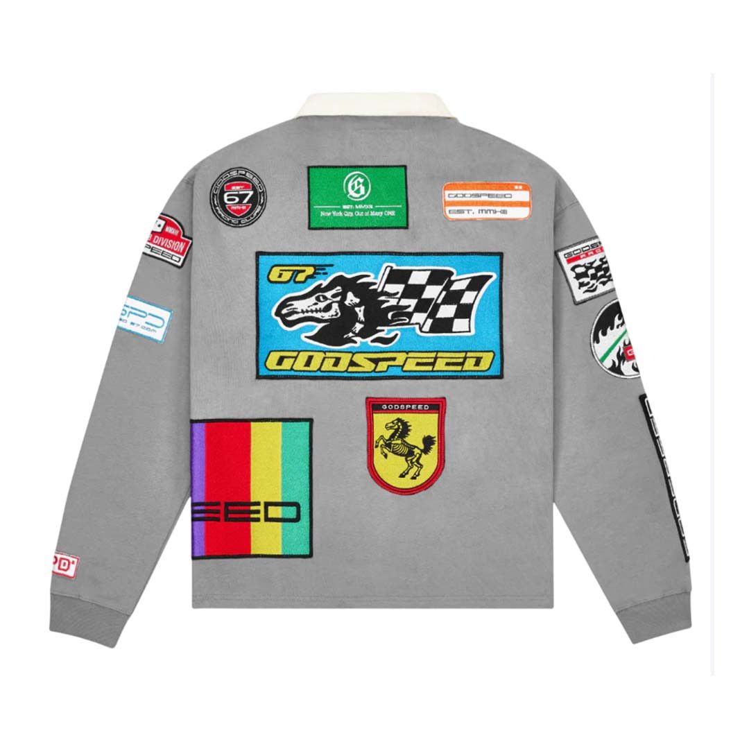 Godspeed GRC Quarter Zip Polo Grey Size US XS / EU 42 / 0 - 2 Thumbnail
