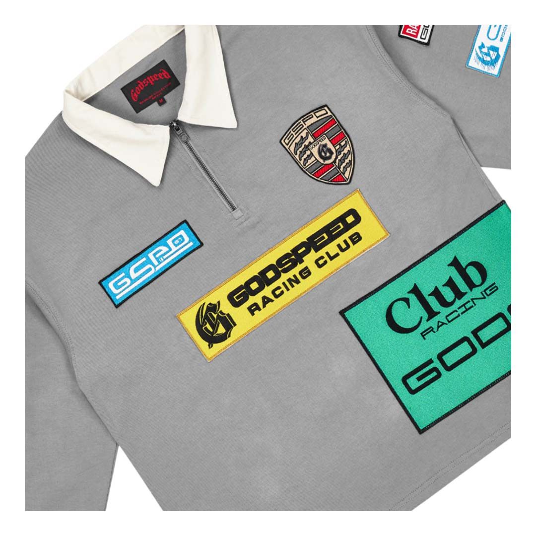 Godspeed GRC Quarter Zip Polo Grey Size US XS / EU 42 / 0 - 3 Thumbnail
