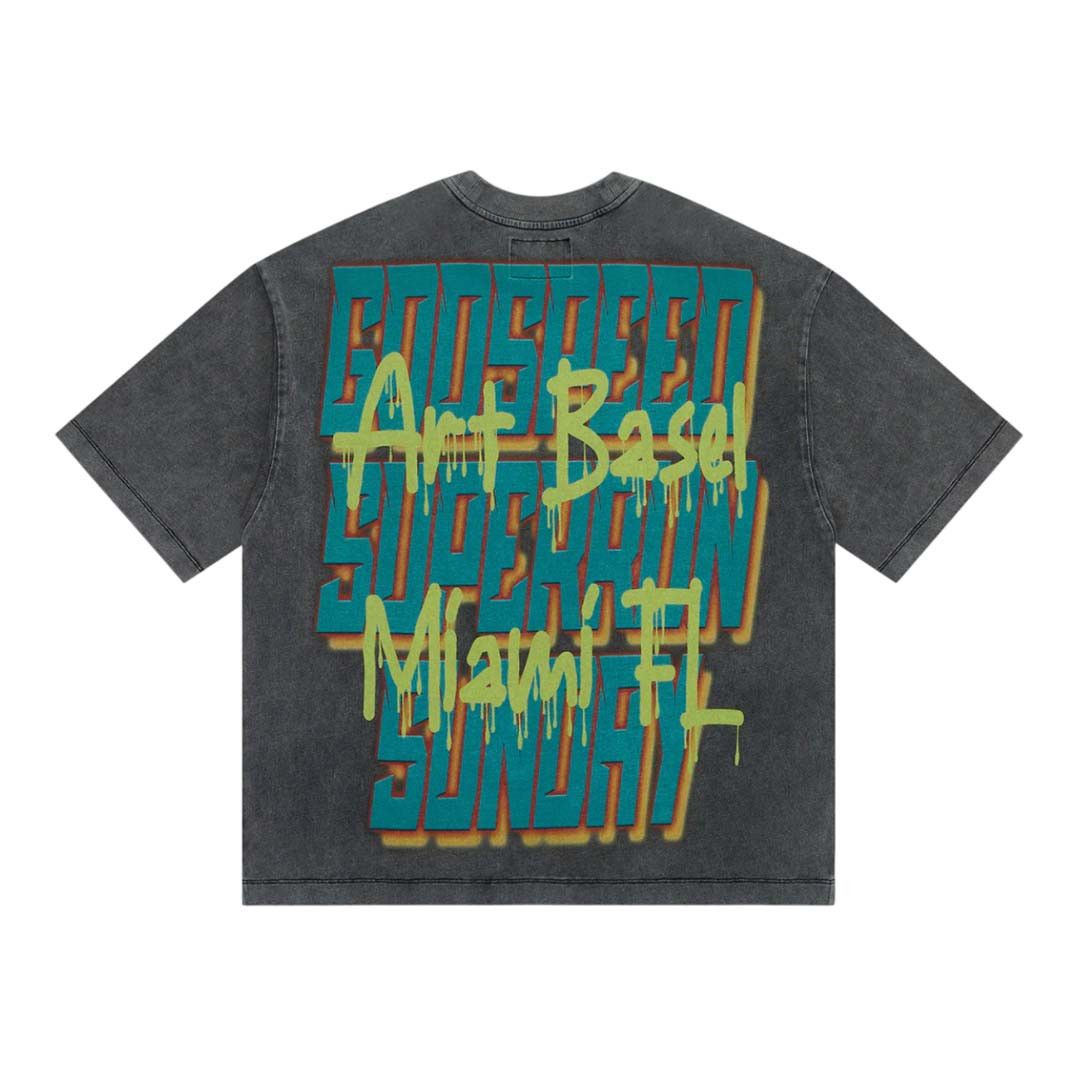 Godspeed Power Steering Grey Wash Tee Size US L / EU 52-54 / 3 - 2 Thumbnail