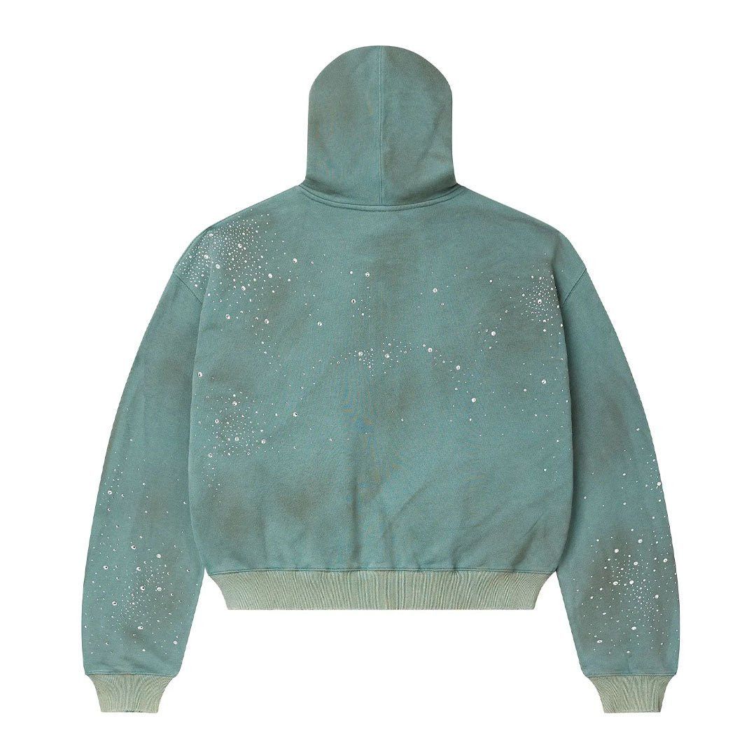 Vale Forever Bank Zip Up Hoodie 'Dark Mint' Size US L / EU 52-54 / 3 - 2 Thumbnail