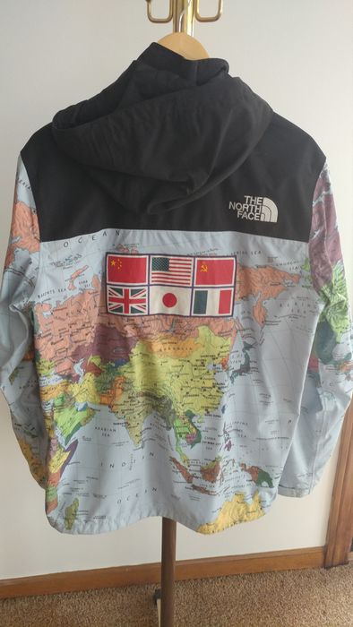 Supreme the north face expedition coaches jacket outlet multi