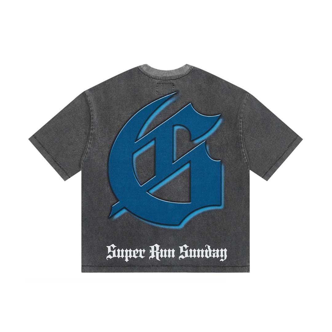 Godspeed Showroom Miami Superrun Tee Grey Wash Size US S / EU 44-46 / 1 - 2 Thumbnail