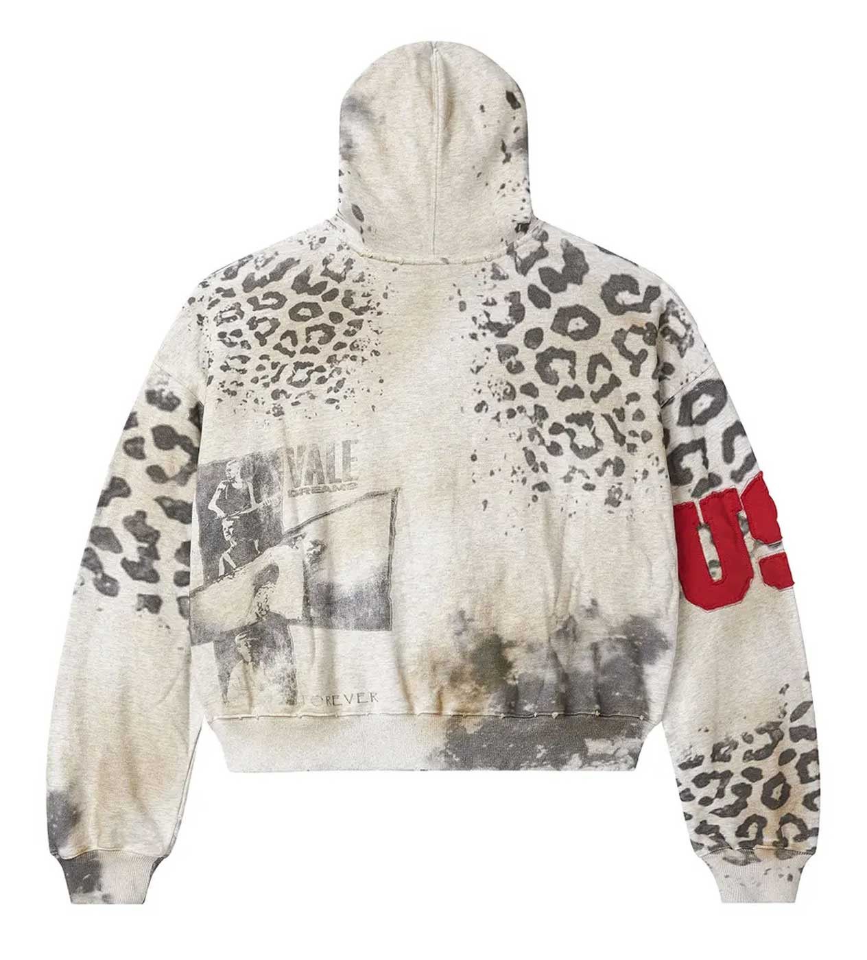 Vale Forever Cheetah Zip Up Hoodie Grey Size US L / EU 52-54 / 3 - 2 Thumbnail