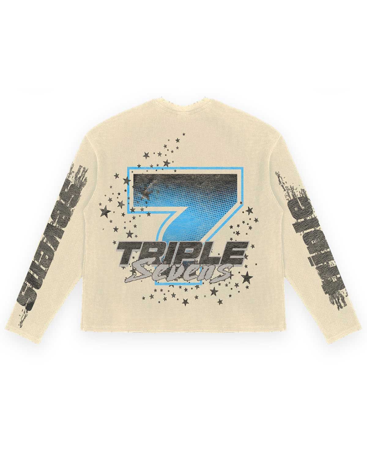 ASV2 Waffle Knit L/S Tee Cream
