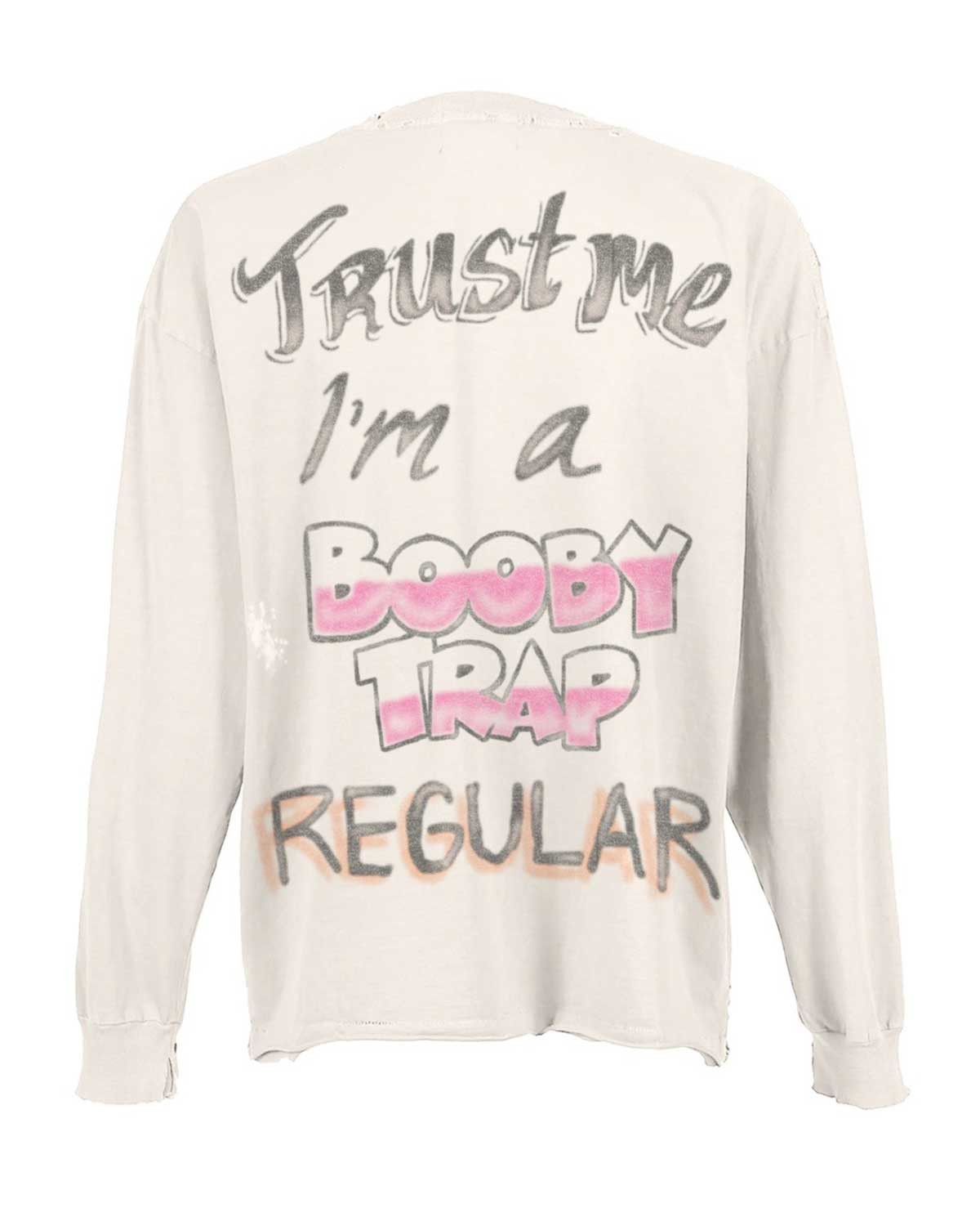 TRIPLE SEVENS Booby Trap Regular L/S Tee White Size US XL / EU 56 / 4 - 2 Thumbnail