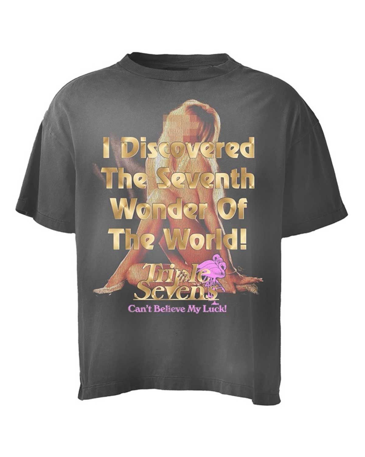 TRIPLE SEVENS Seventh Wonder Tee Black Size US S / EU 44-46 / 1 - 2 Thumbnail