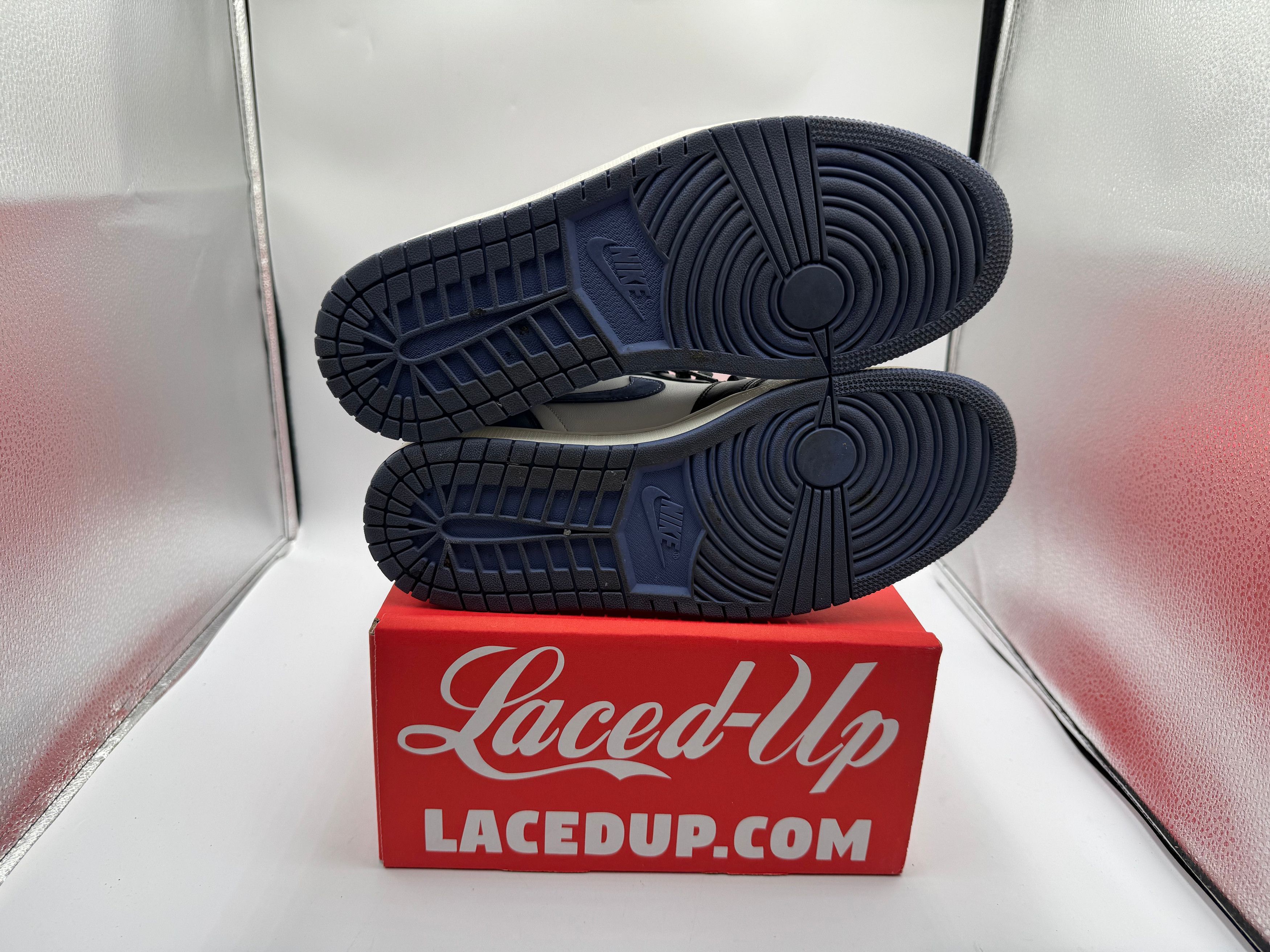 Jordan Brand Pre Owned Jordan 1 Retro High Blue Moon Size US 11.5 / EU 44-45 - 5 Thumbnail