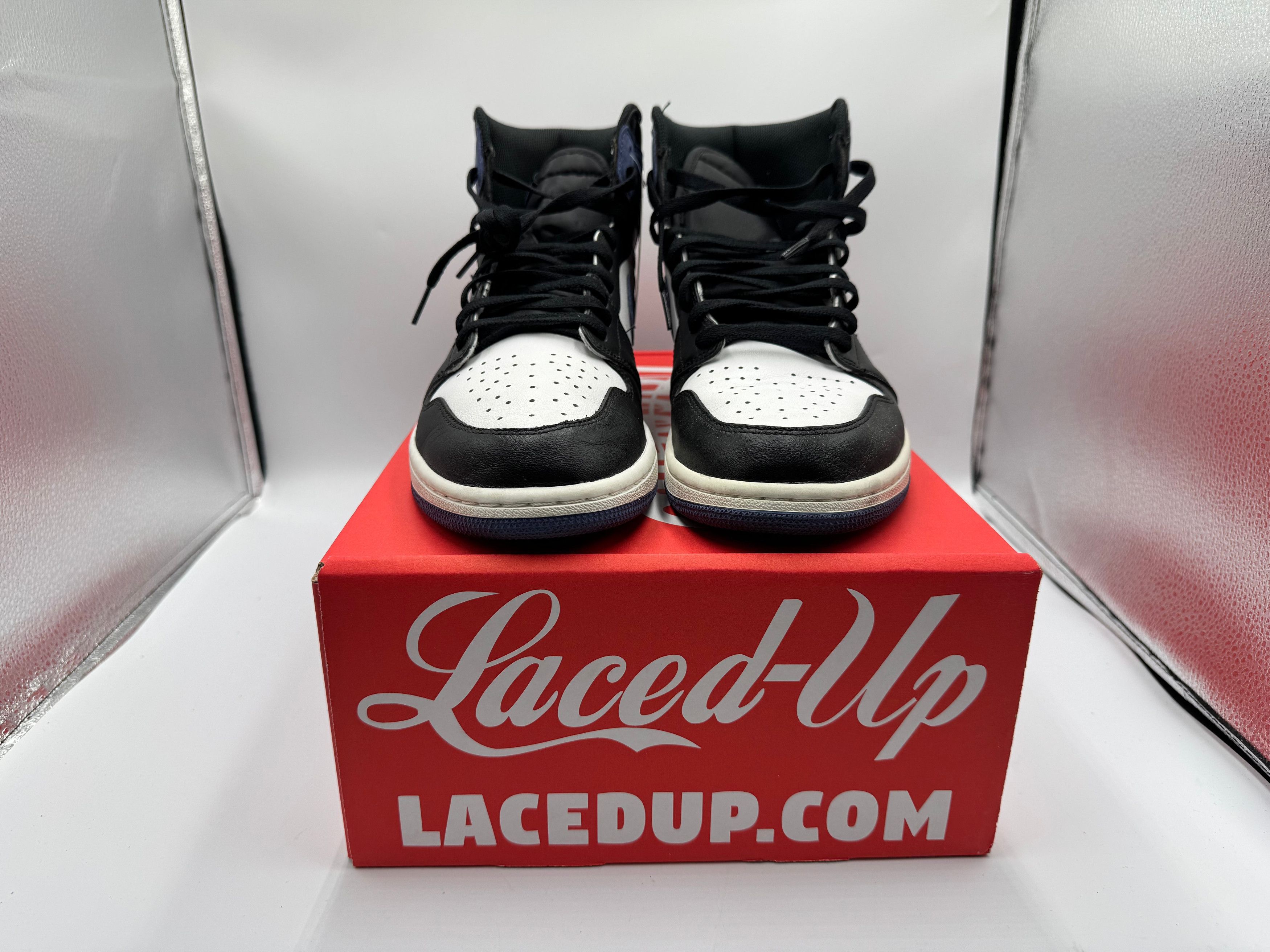 Jordan Brand Pre Owned Jordan 1 Retro High Blue Moon Size US 11.5 / EU 44-45 - 3 Thumbnail