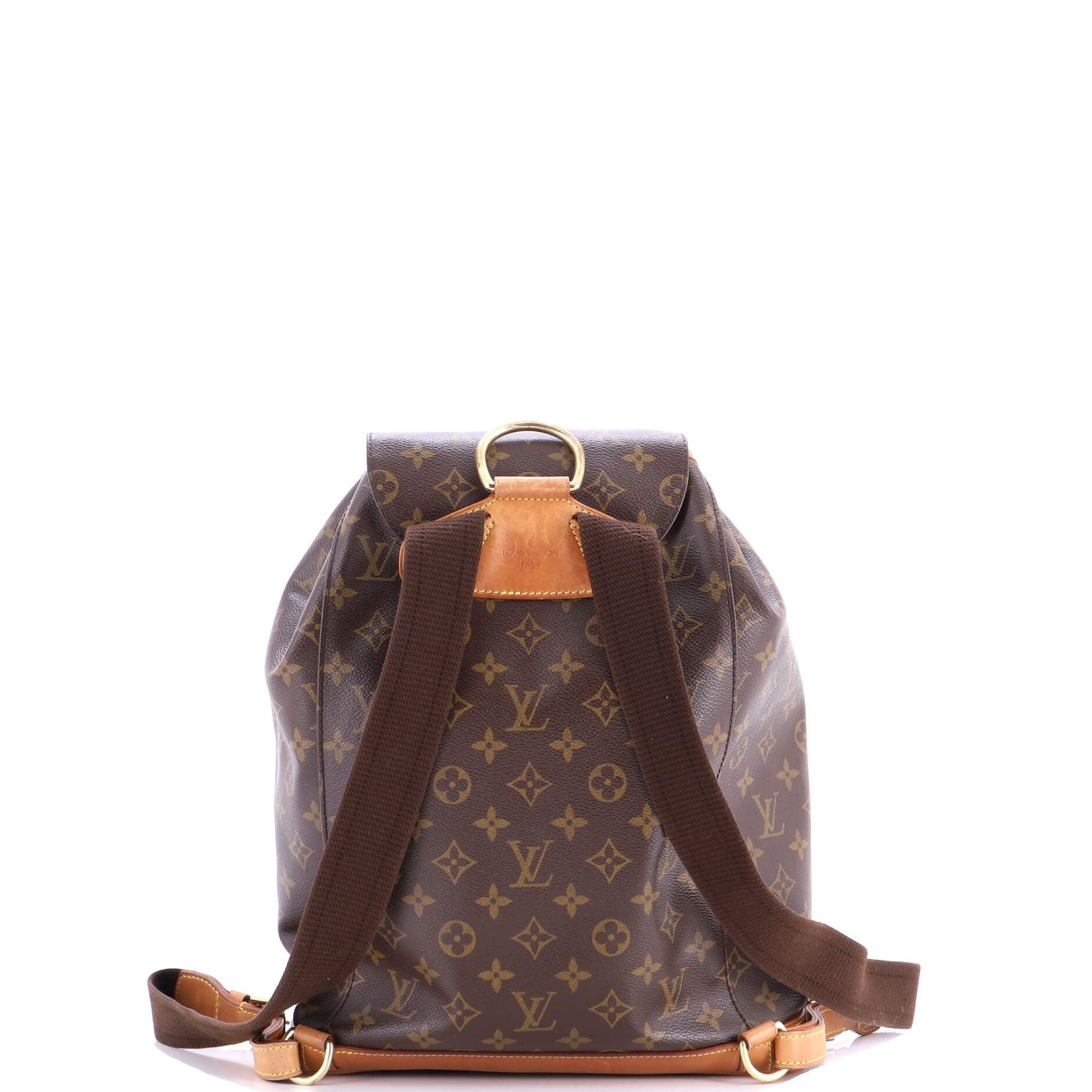Louis Vuitton Vintage Montsouris Backpack Size ONE SIZE - 3 Thumbnail
