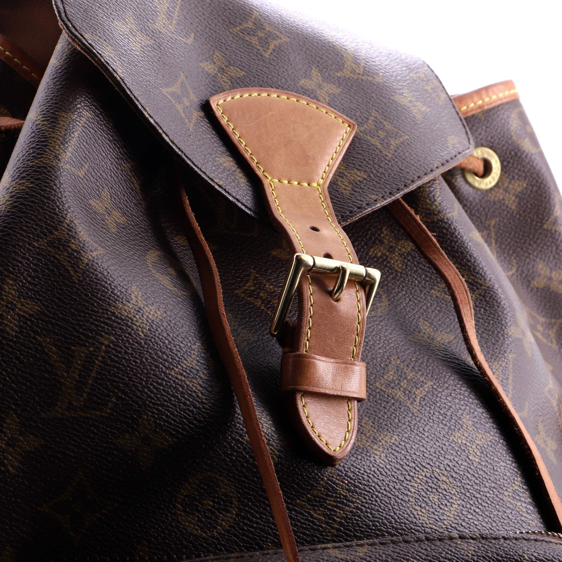 Louis Vuitton Vintage Montsouris Backpack Size ONE SIZE - 7 Thumbnail