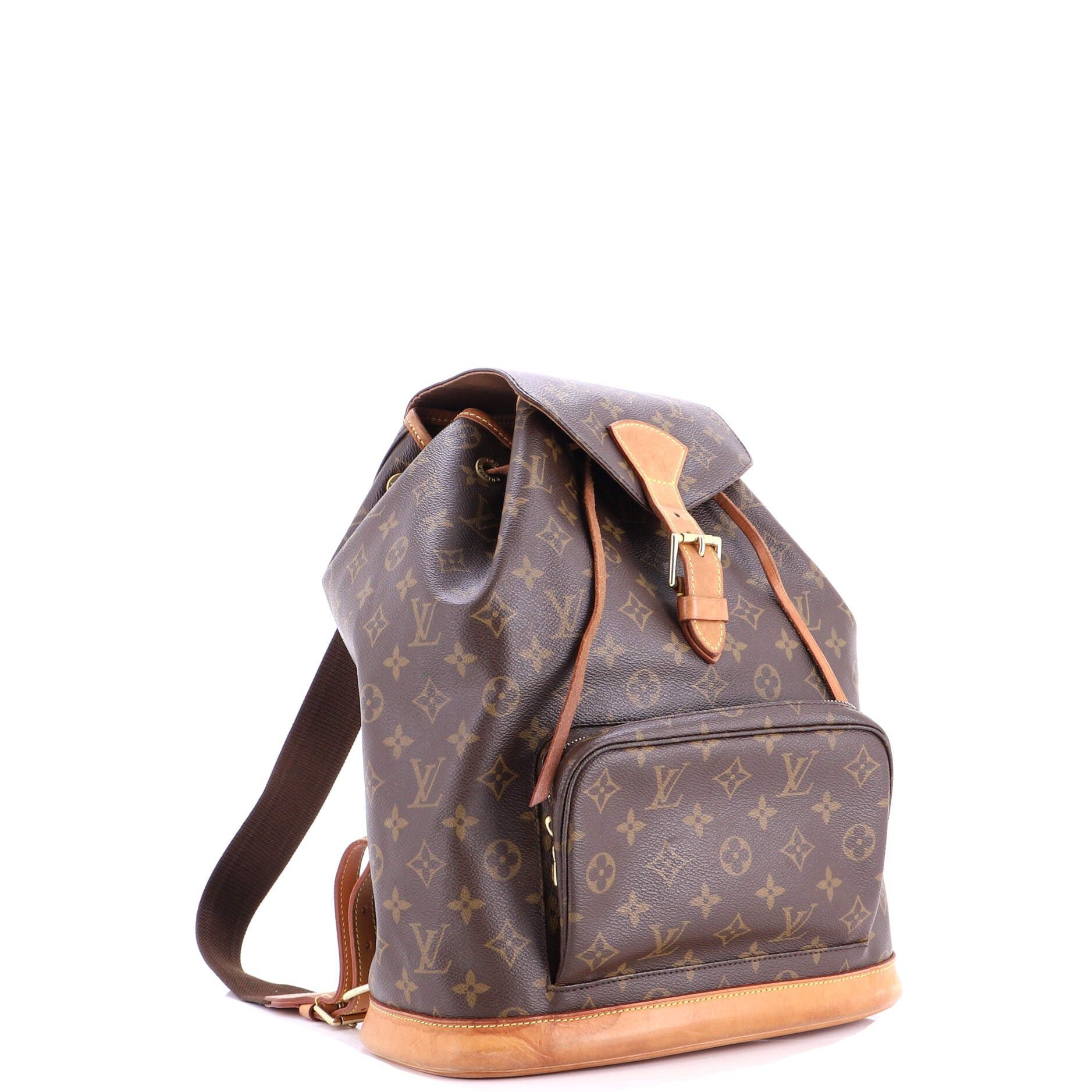 Louis Vuitton Vintage Montsouris Backpack Size ONE SIZE - 2 Thumbnail
