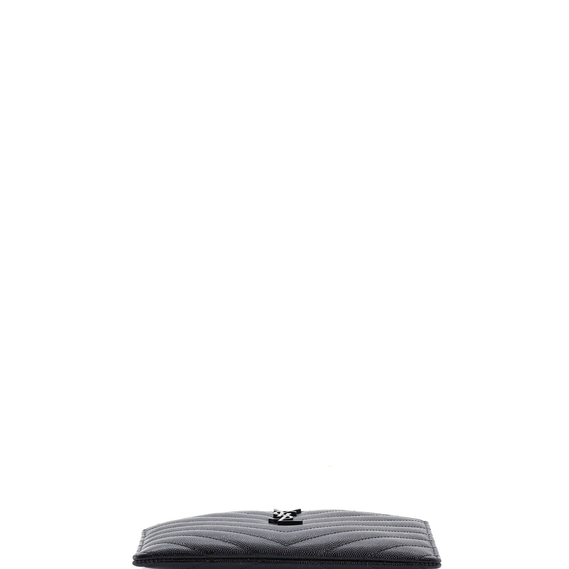 Saint Laurent Paris Classic Monogram Zip Bill Pouch Size ONE SIZE - 4 Thumbnail