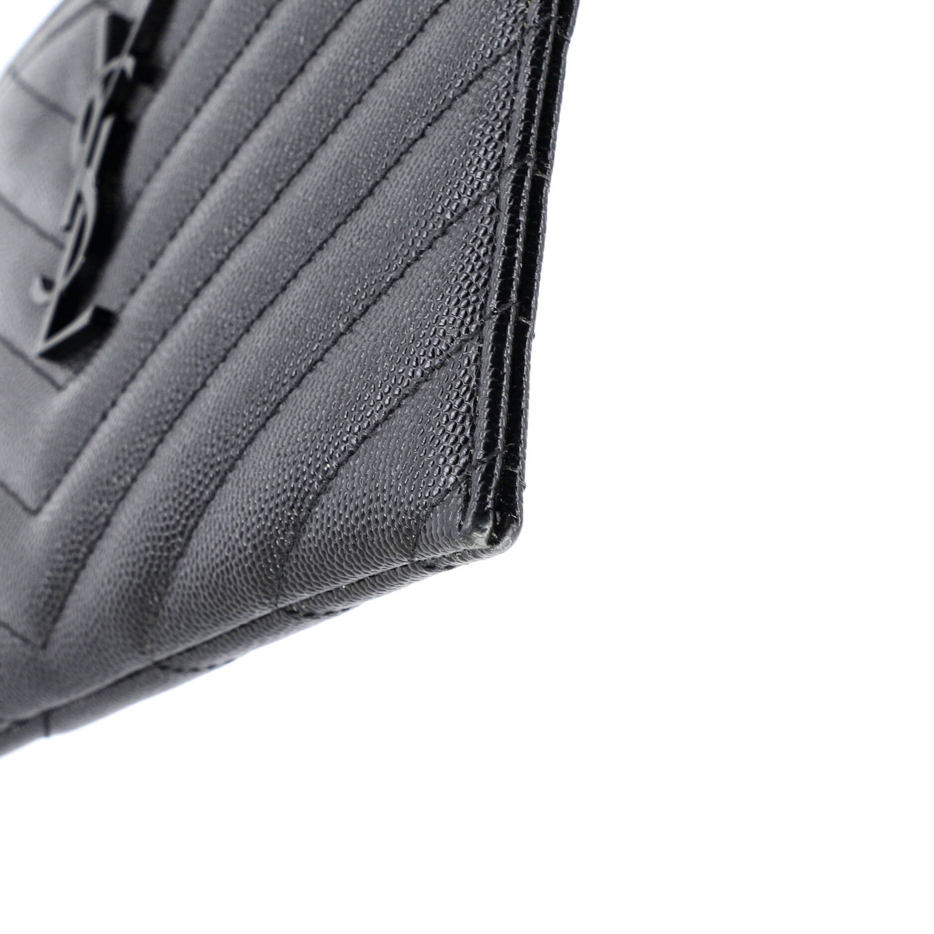 Saint Laurent Paris Classic Monogram Zip Bill Pouch Size ONE SIZE - 6 Thumbnail