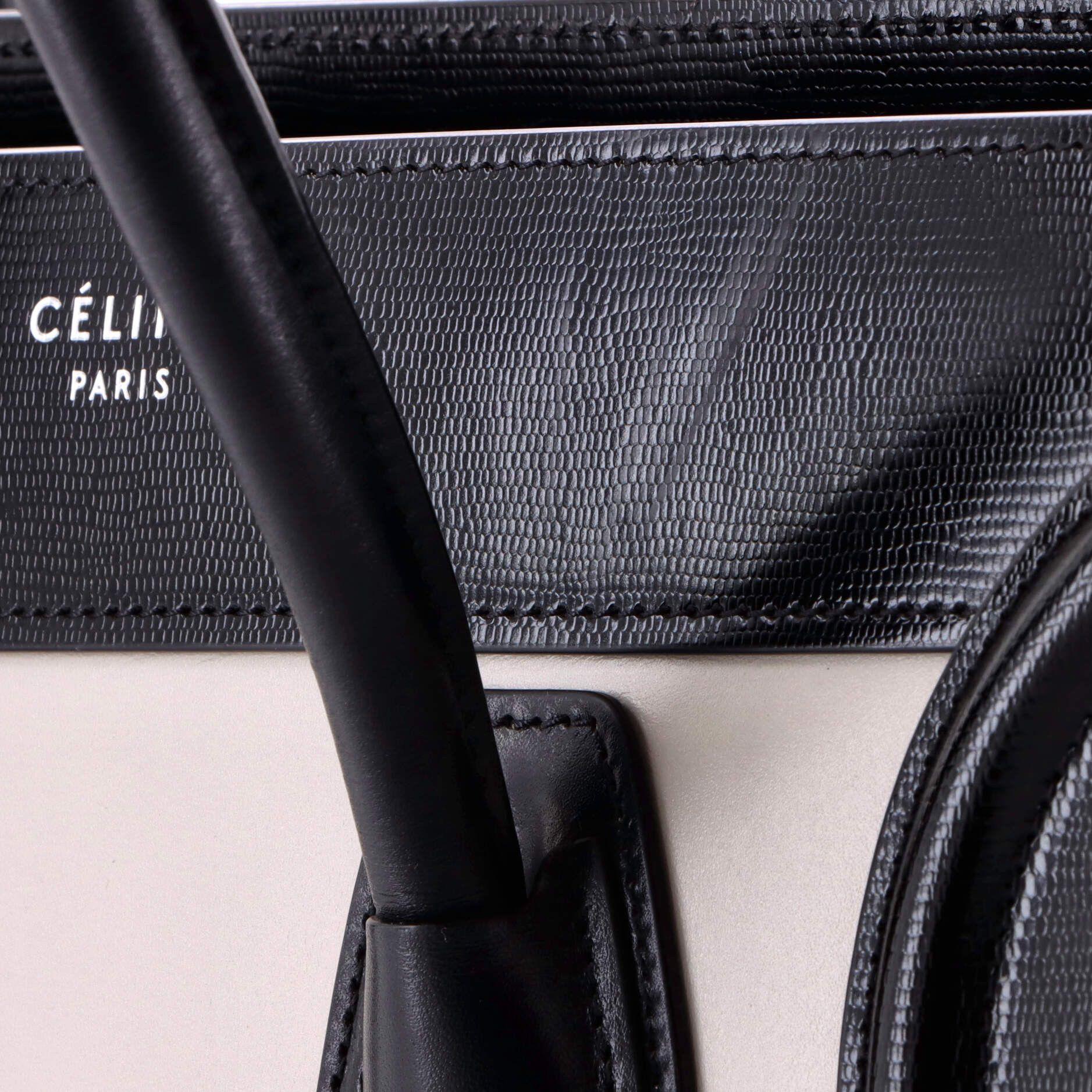 Celine Bicolor Luggage Bag Size ONE SIZE - 6 Thumbnail