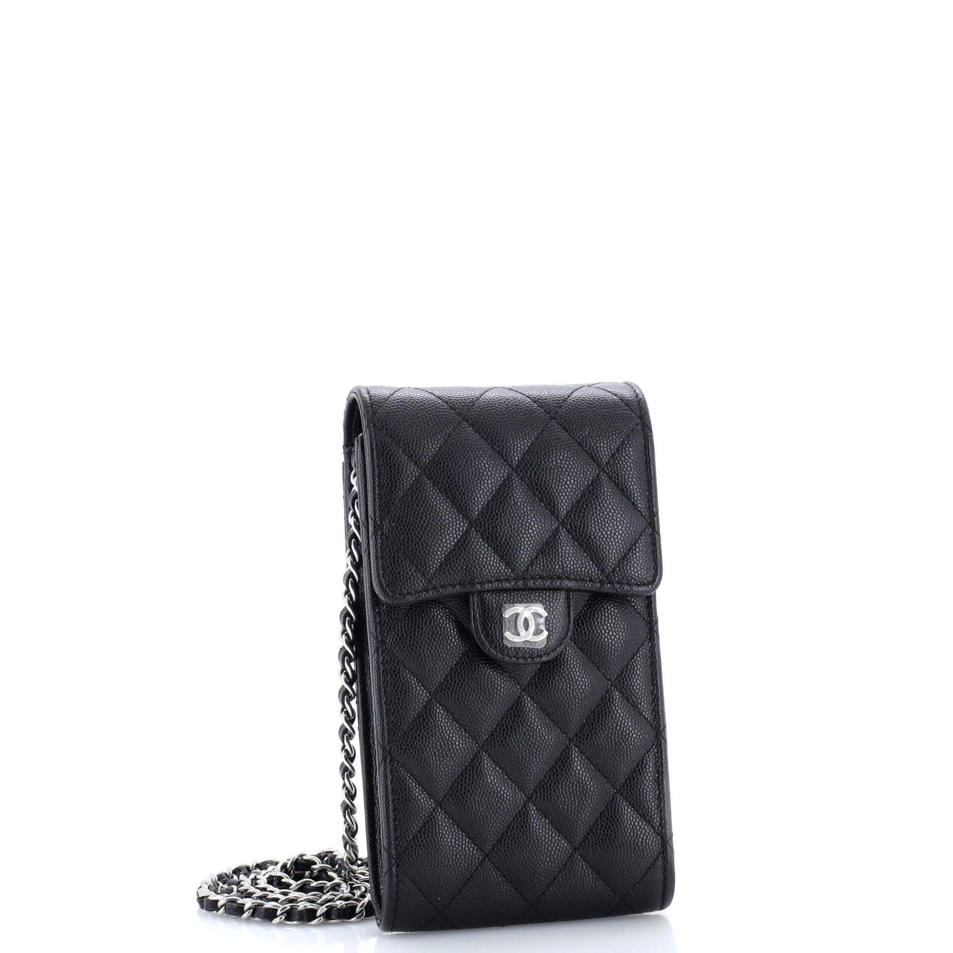 Chanel Classic Flap Phone Holder Crossbody Bag Size ONE SIZE - 2 Thumbnail