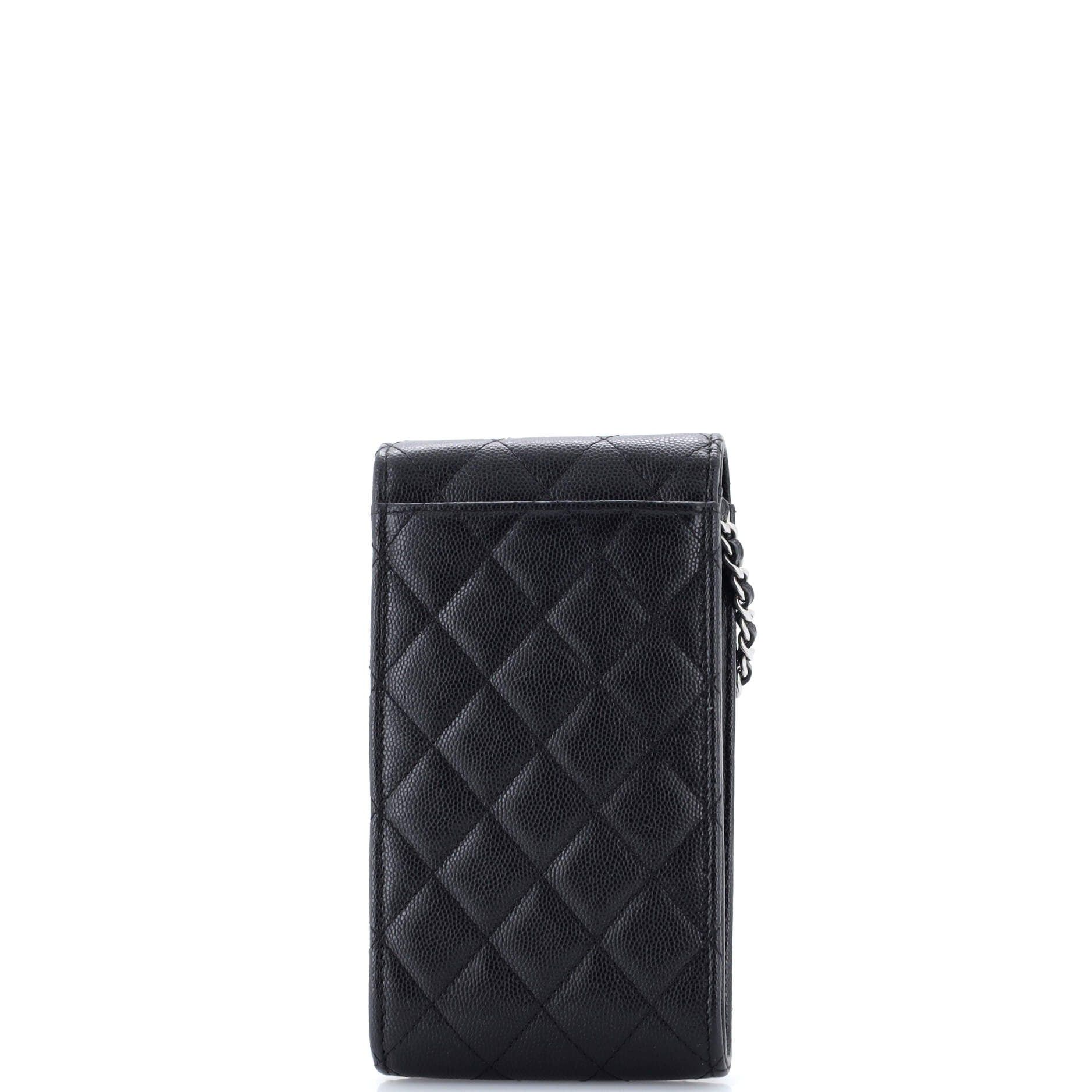 Chanel Classic Flap Phone Holder Crossbody Bag Size ONE SIZE - 3 Thumbnail
