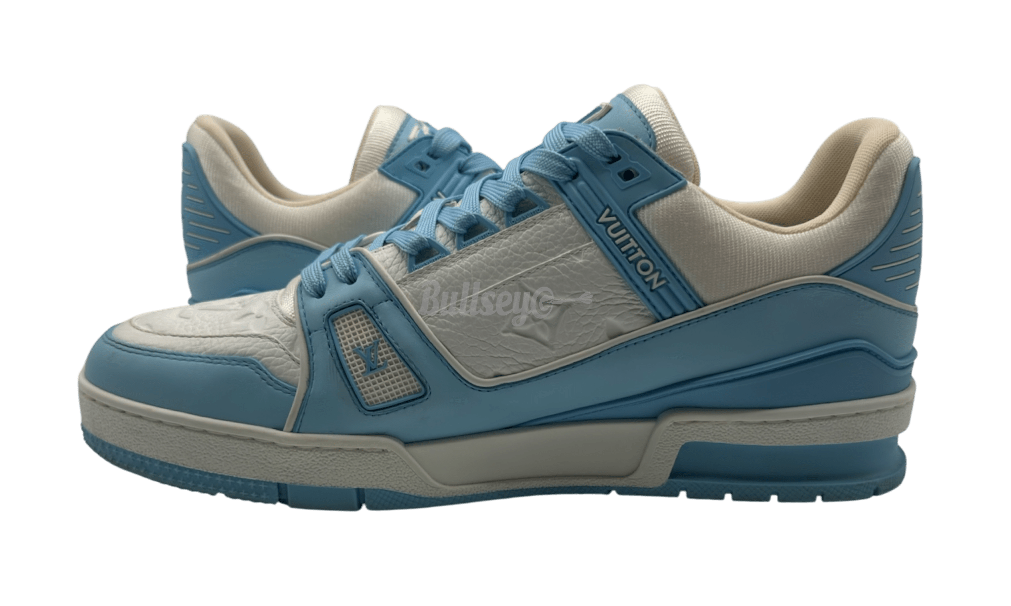 Louis Vuitton Sky Blue Trainers LV8 (PreOwned) (No Box) Size US 8.5 / EU 41-42 - 3 Thumbnail