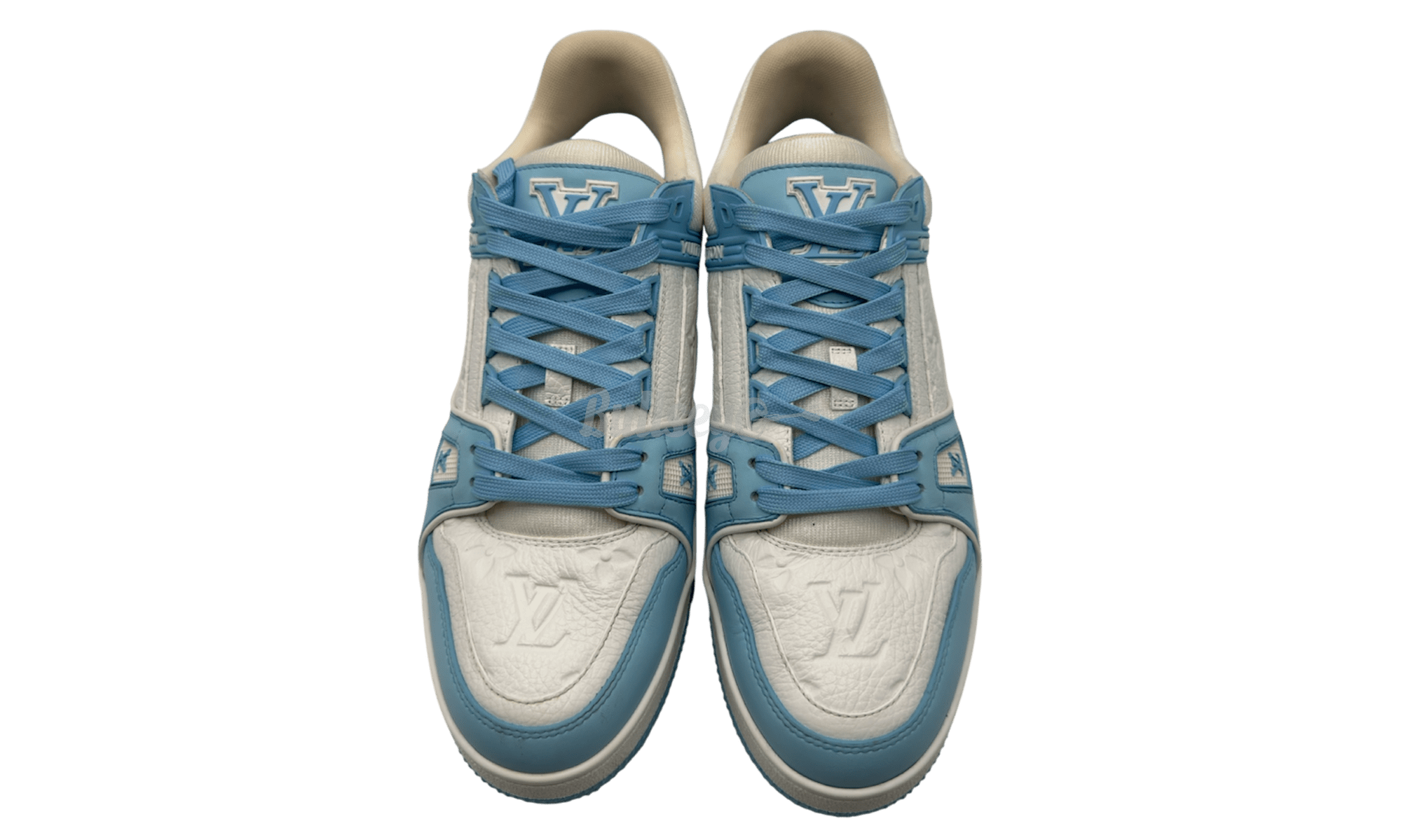 Louis Vuitton Sky Blue Trainers LV8 (PreOwned) (No Box) Size US 8.5 / EU 41-42 - 4 Thumbnail