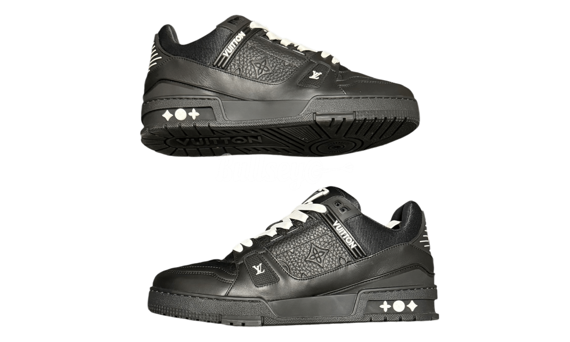 Louis Vuitton Trainer Black Embossed Monogram (PreOwned) Size US 7 / EU 40 - 2 Thumbnail