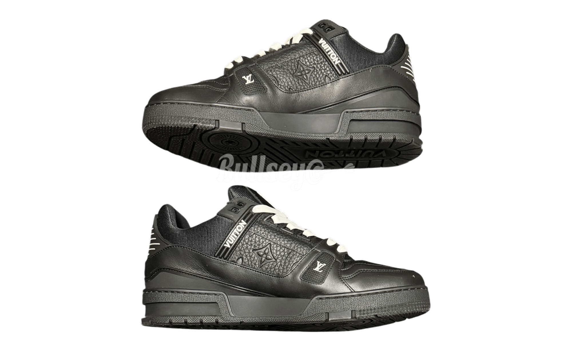 Louis Vuitton Trainer Black Embossed Monogram (PreOwned) Size US 7 / EU 40 - 3 Thumbnail
