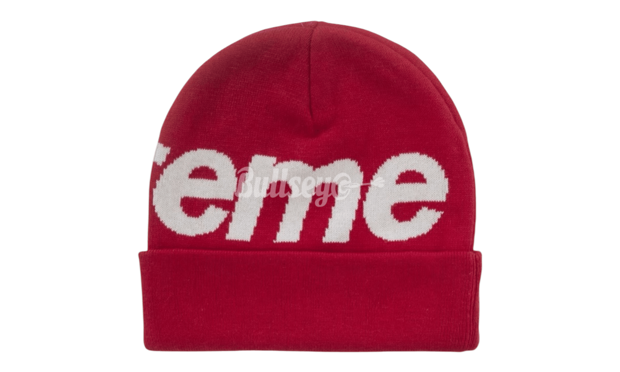 Supreme Big Logo Beanie (FW25) Red Size ONE SIZE - 2 Thumbnail