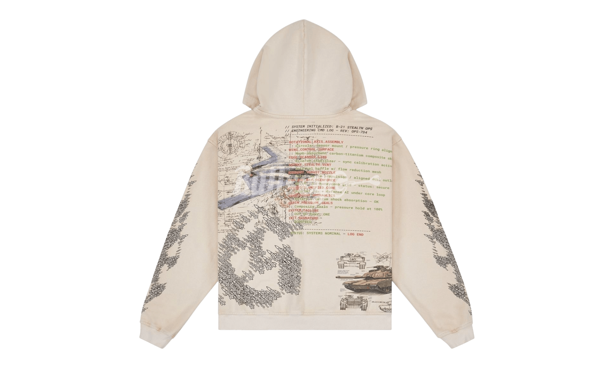 Godspeed Art of War Bone Hoodie Size US XXL / EU 58 / 5 - 2 Thumbnail