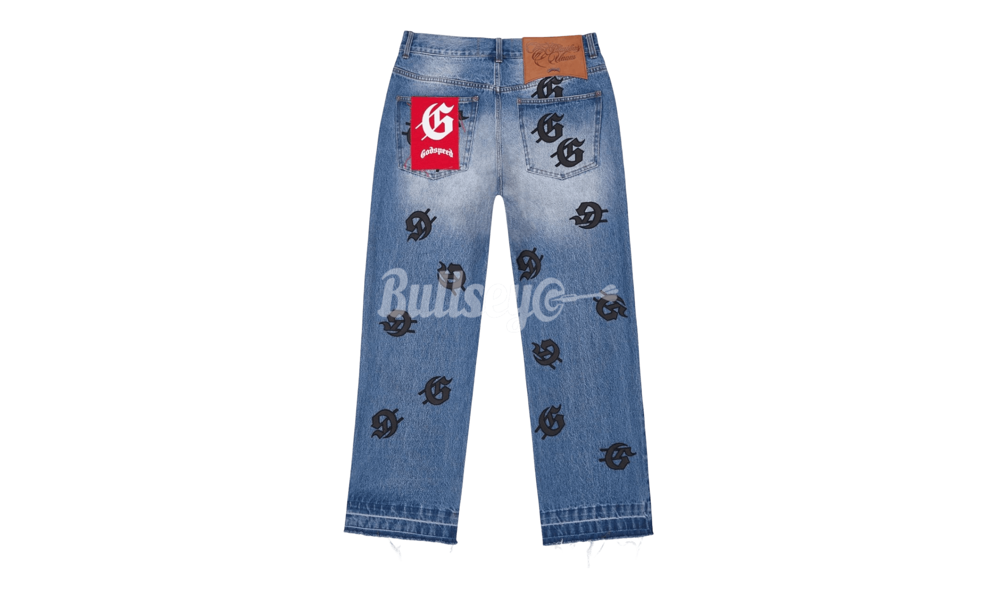 Godspeed Infinity Blue Wash Denim v2 Jeans Size US 38 / EU 54 - 2 Thumbnail